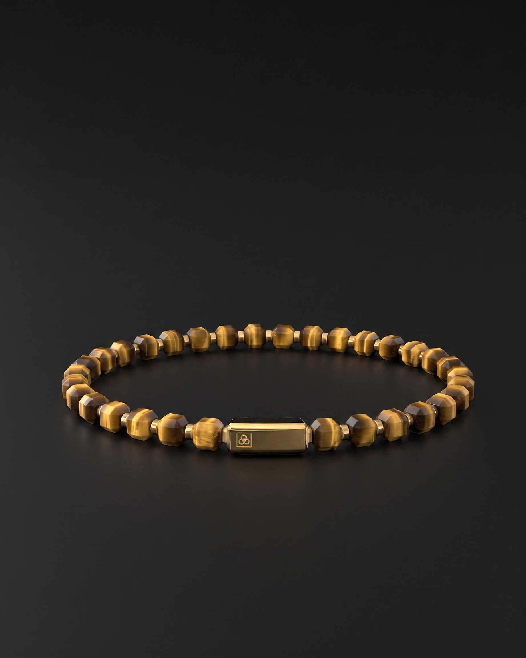 Tiger Eye Bracelet 5mm | Kubic