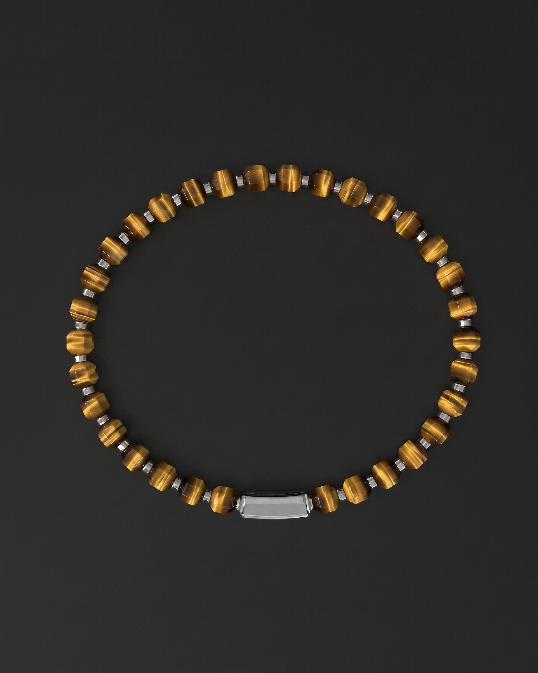 Tiger Eye Bracelet 5mm | Kubic