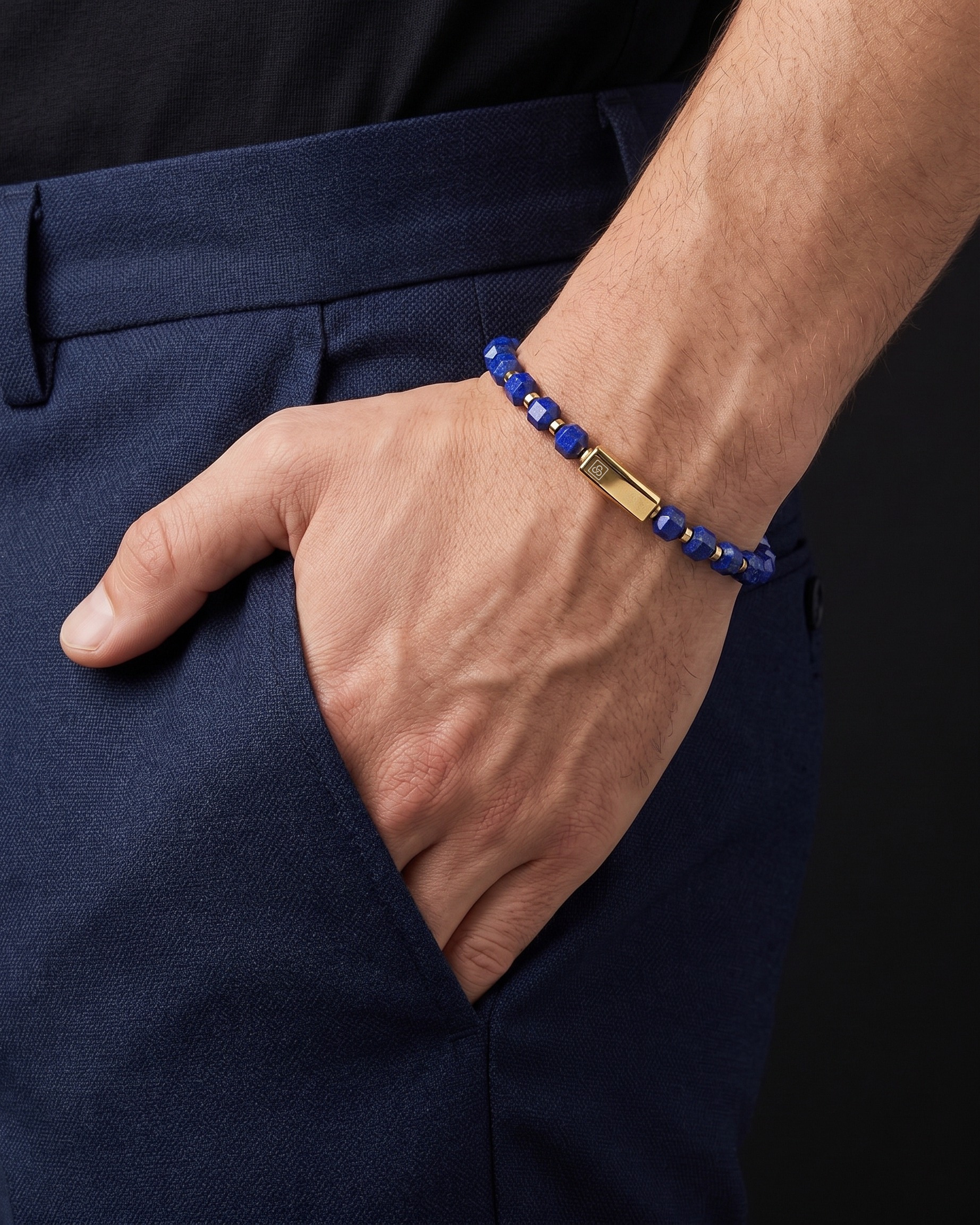 Lapis Lazuli Bracelet 5mm | Kubic