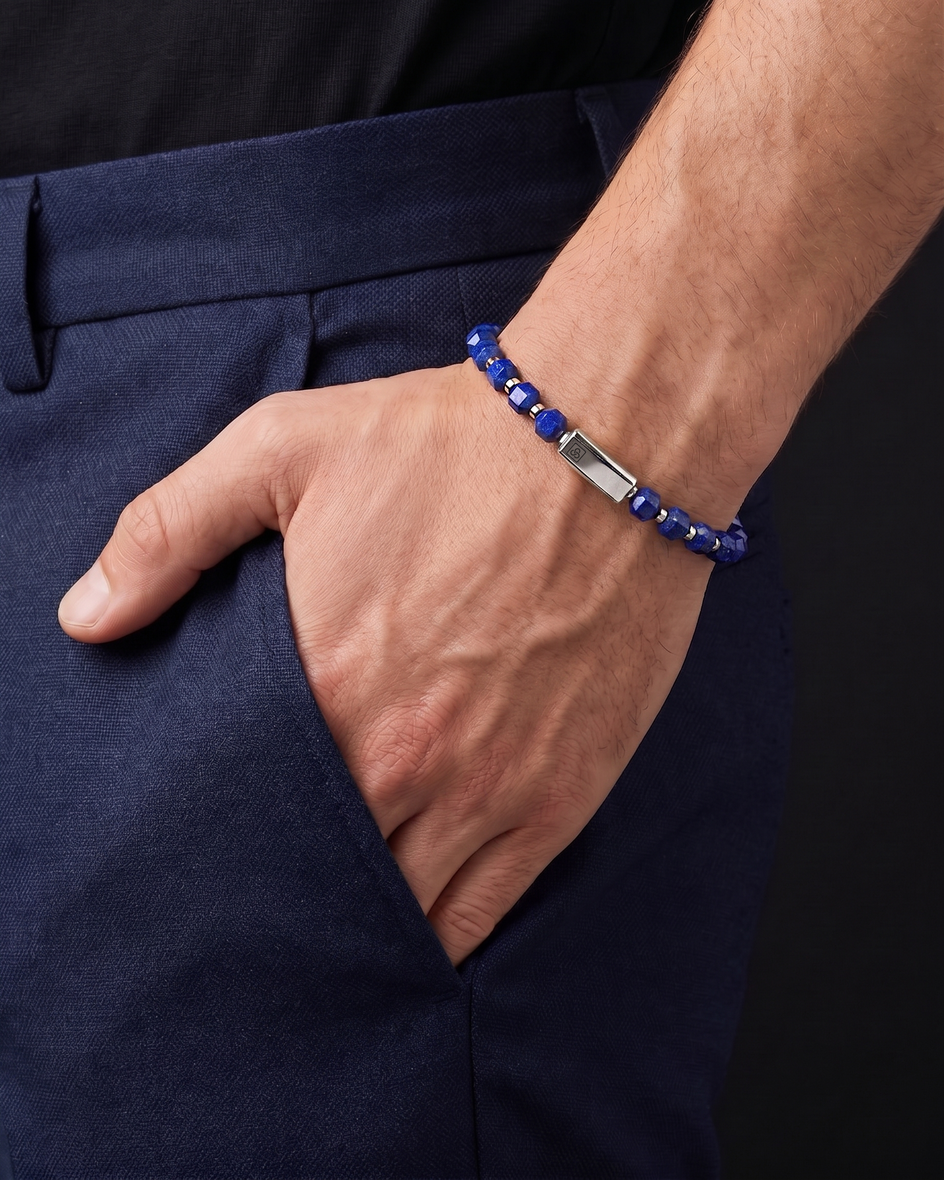 Lapis Lazuli Bracelet 5mm | Kubic