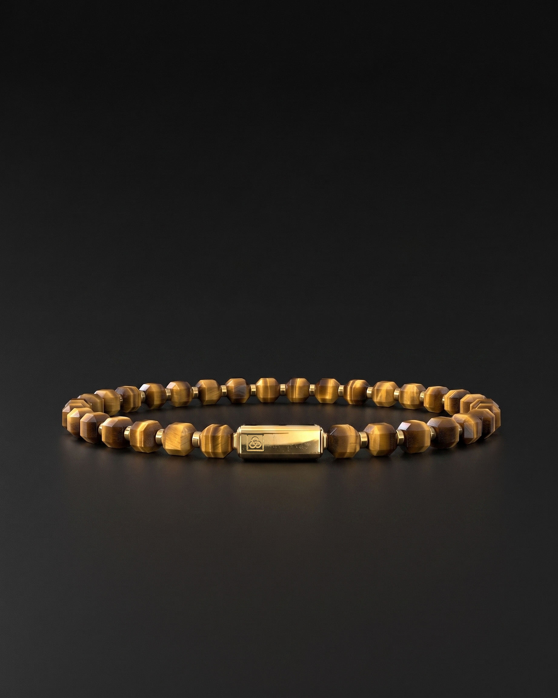 Tiger Eye Bracelet 5mm | Kubic