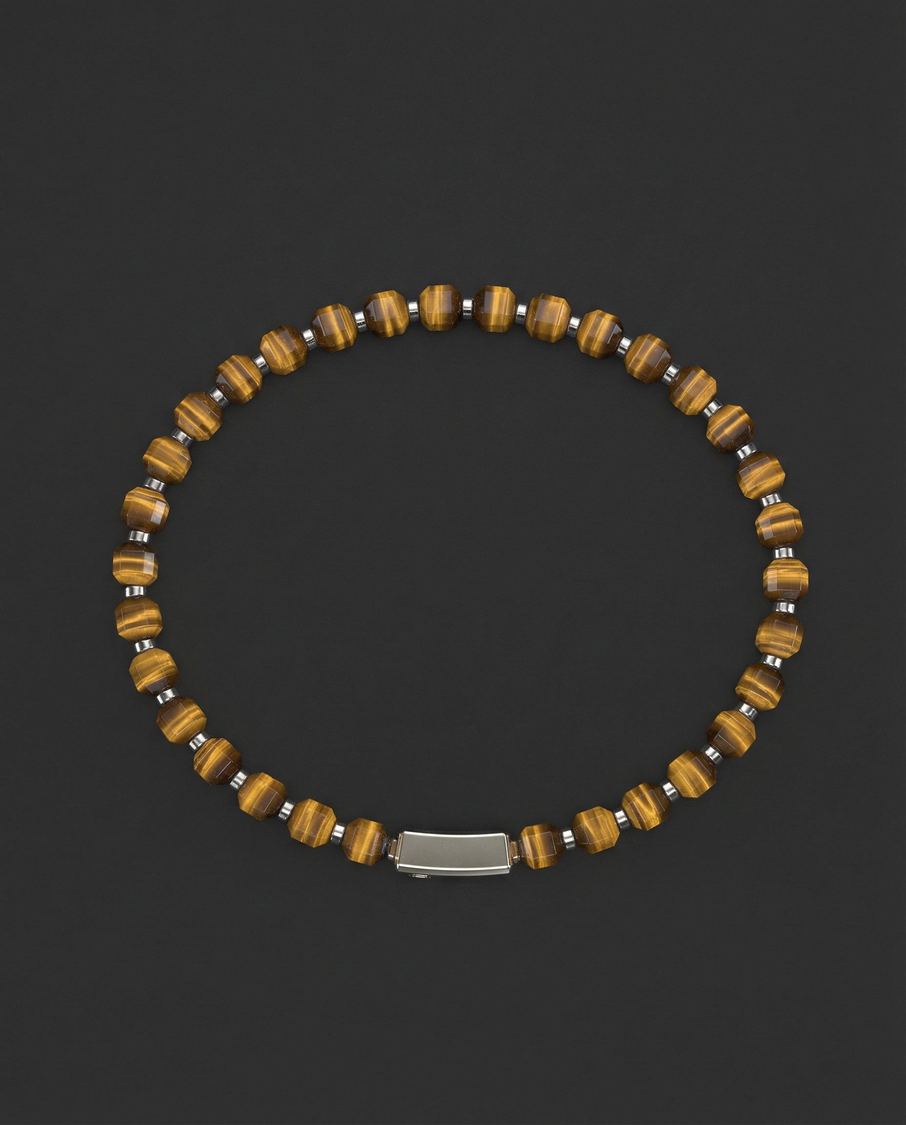Tiger Eye Bracelet 5mm | Kubic