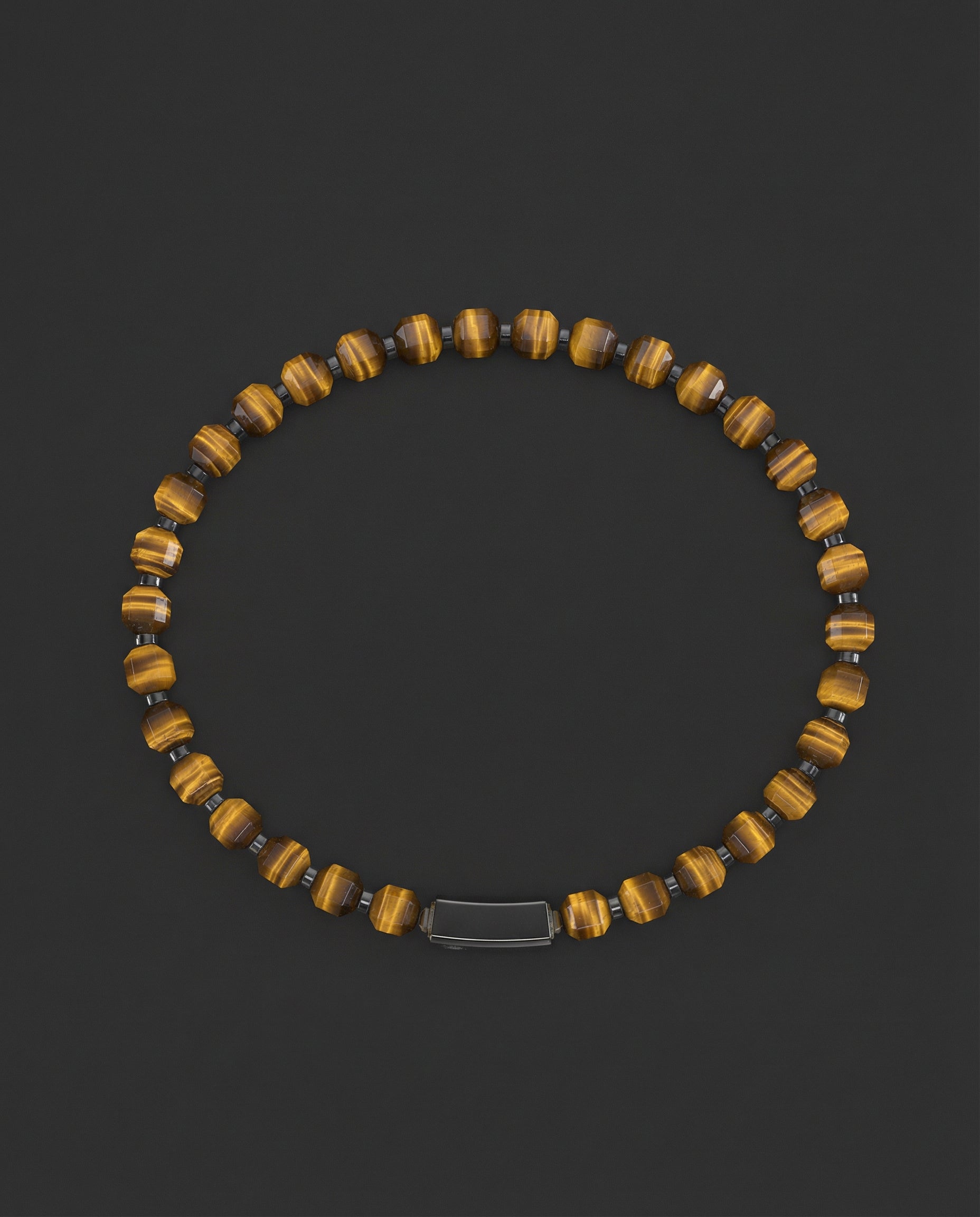 Tiger Eye Bracelet 5mm | Kubic