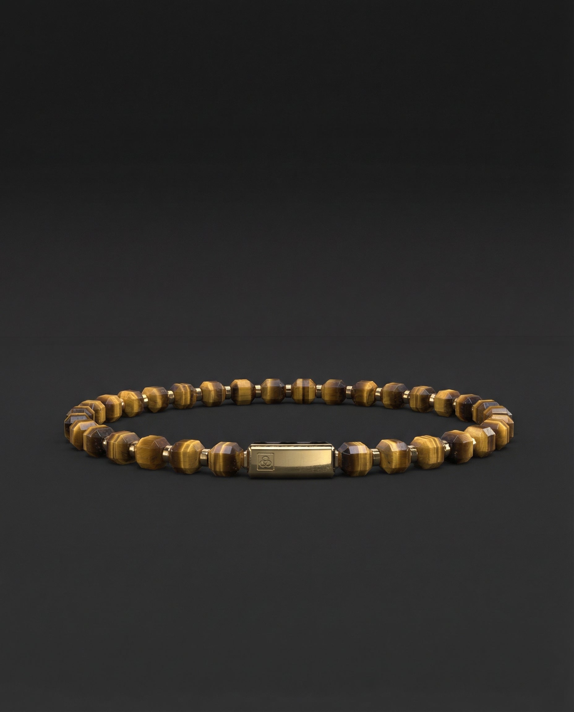Tiger Eye Bracelet 5mm | Kubic
