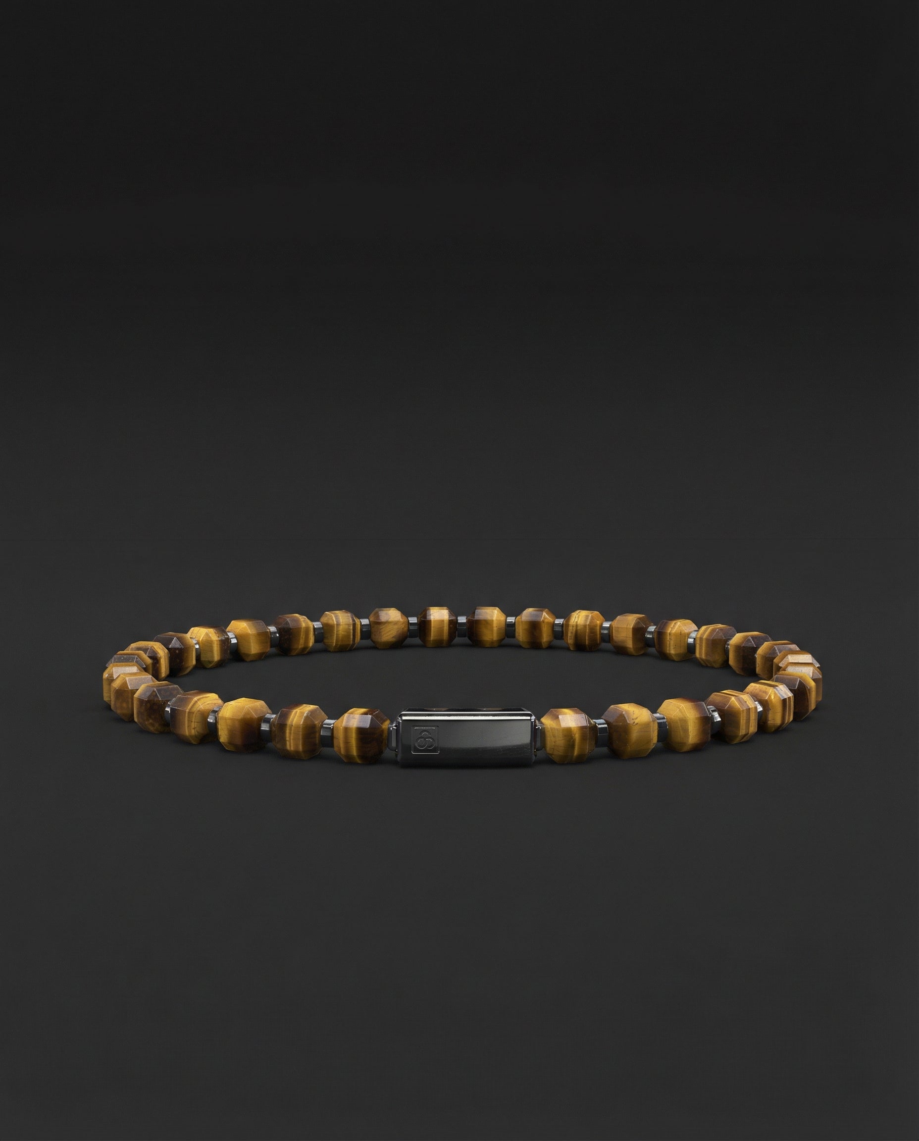 Tiger Eye Bracelet 5mm | Kubic