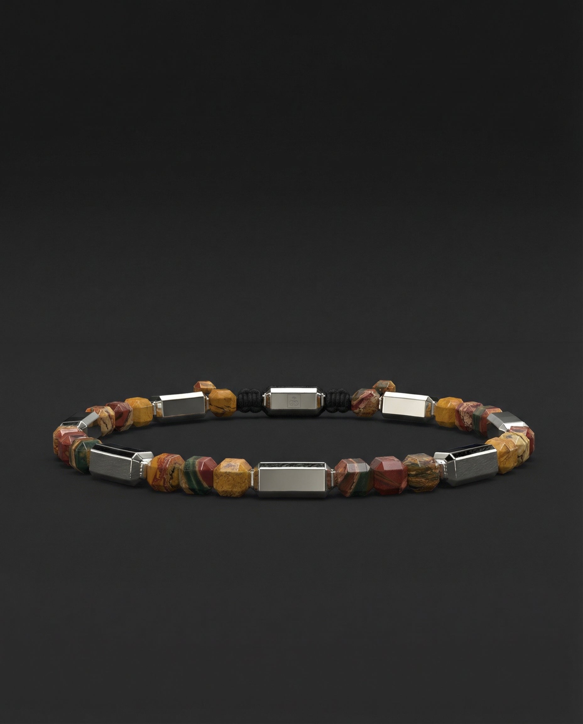 Red Picasso Bracelet #2 5mm | Kubic