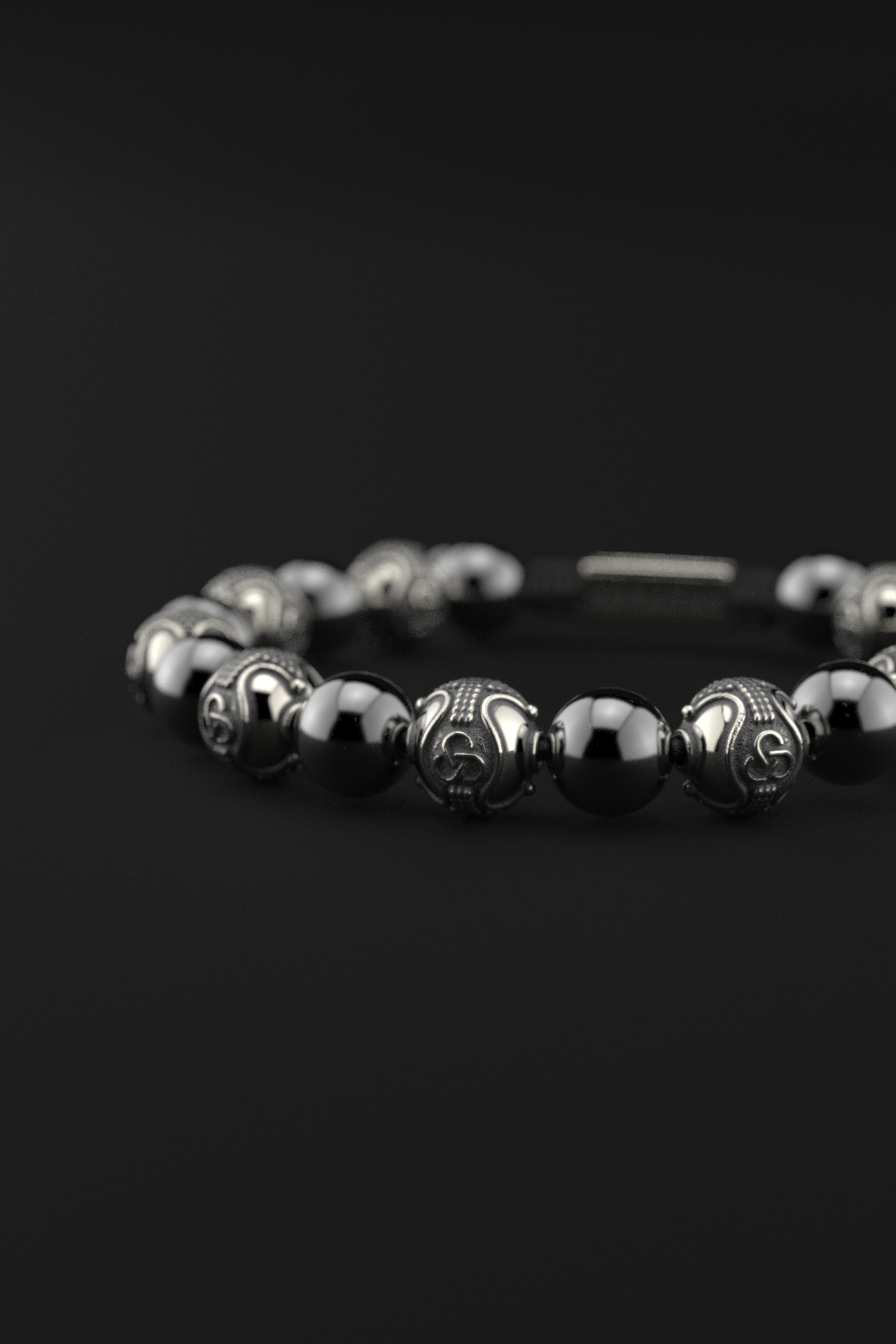 Hematite Bracelet 10mm | Prestige