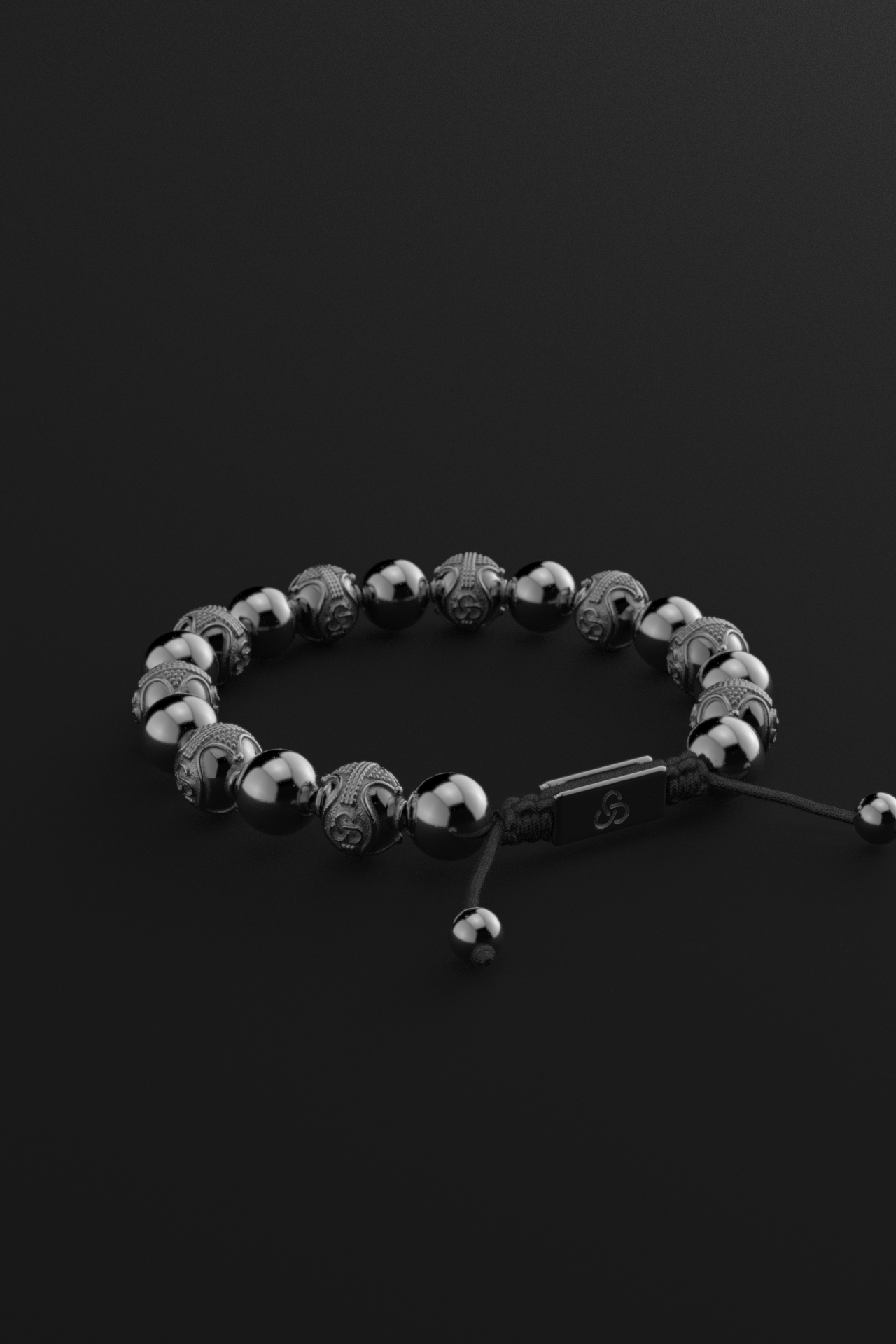 Hematite Bracelet 10mm | Prestige