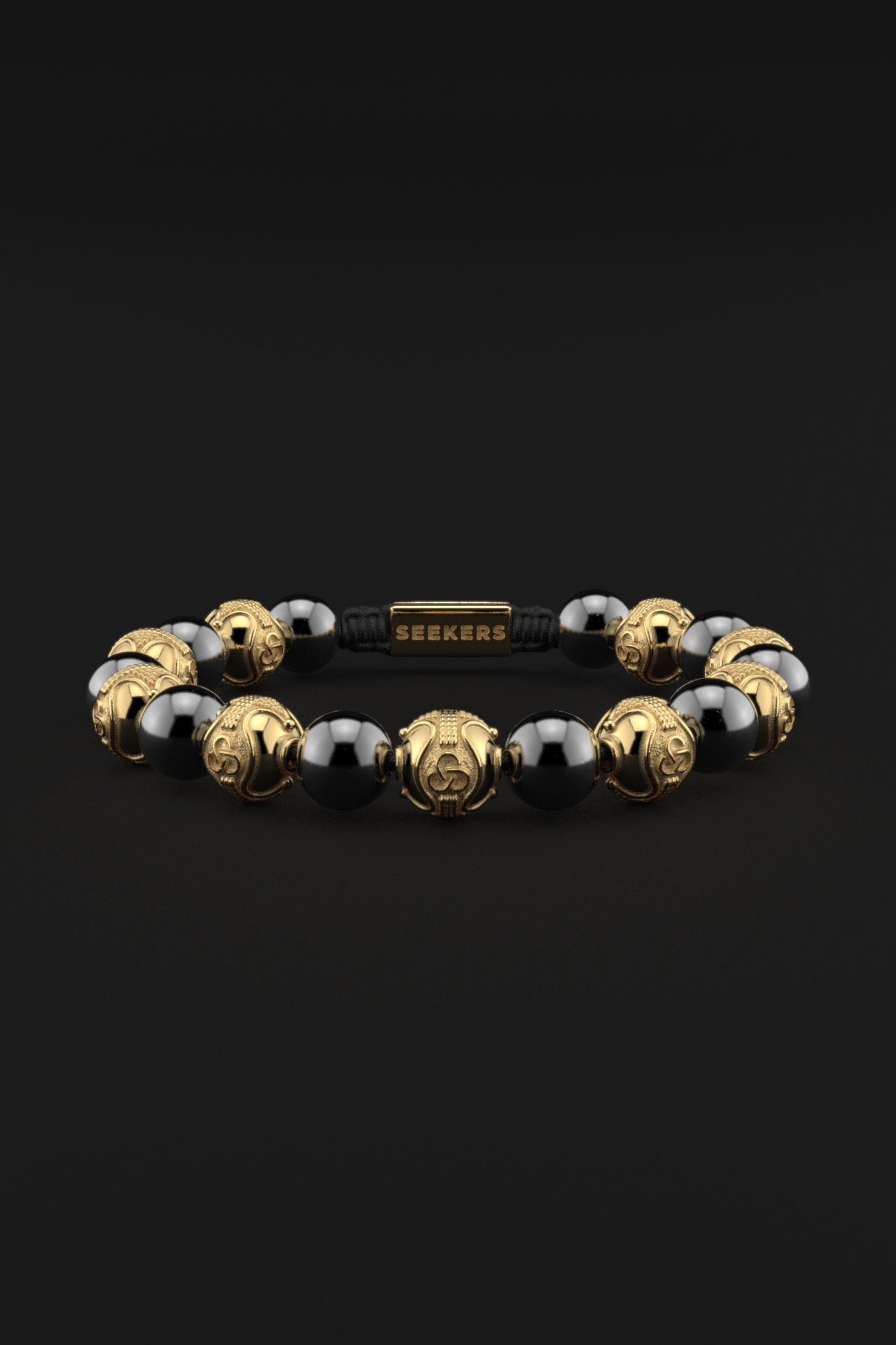 Hematite Bracelet 10mm | Prestige