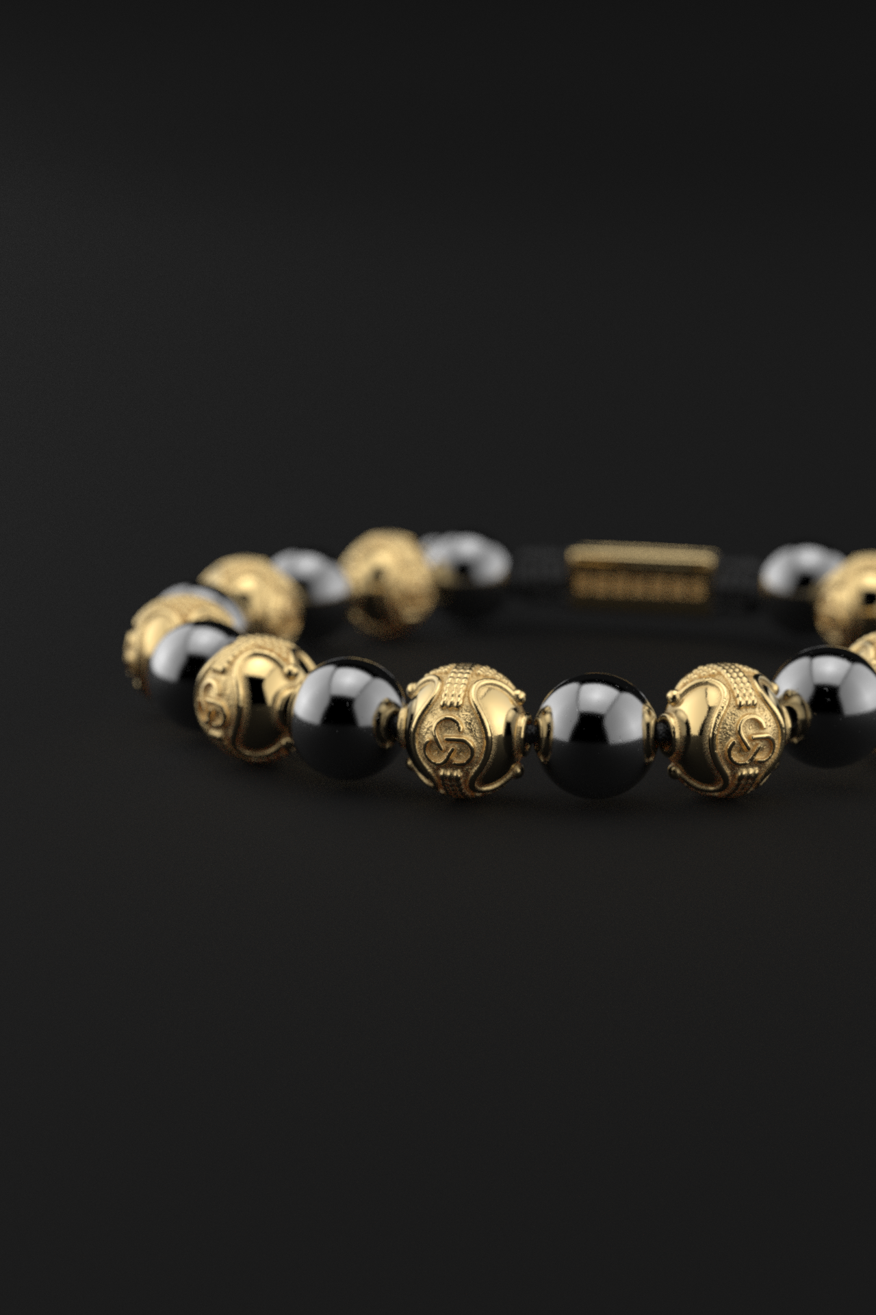 Hematite Bracelet 10mm | Prestige