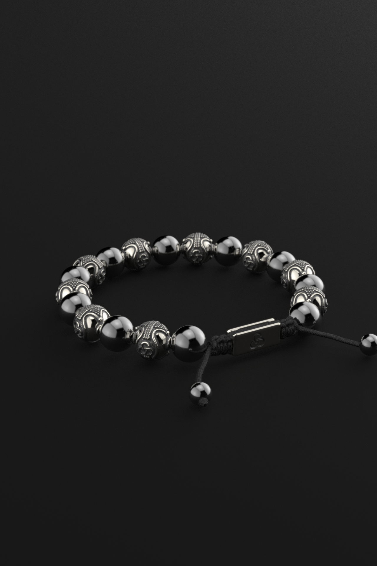 Hematite Bracelet 10mm | Prestige