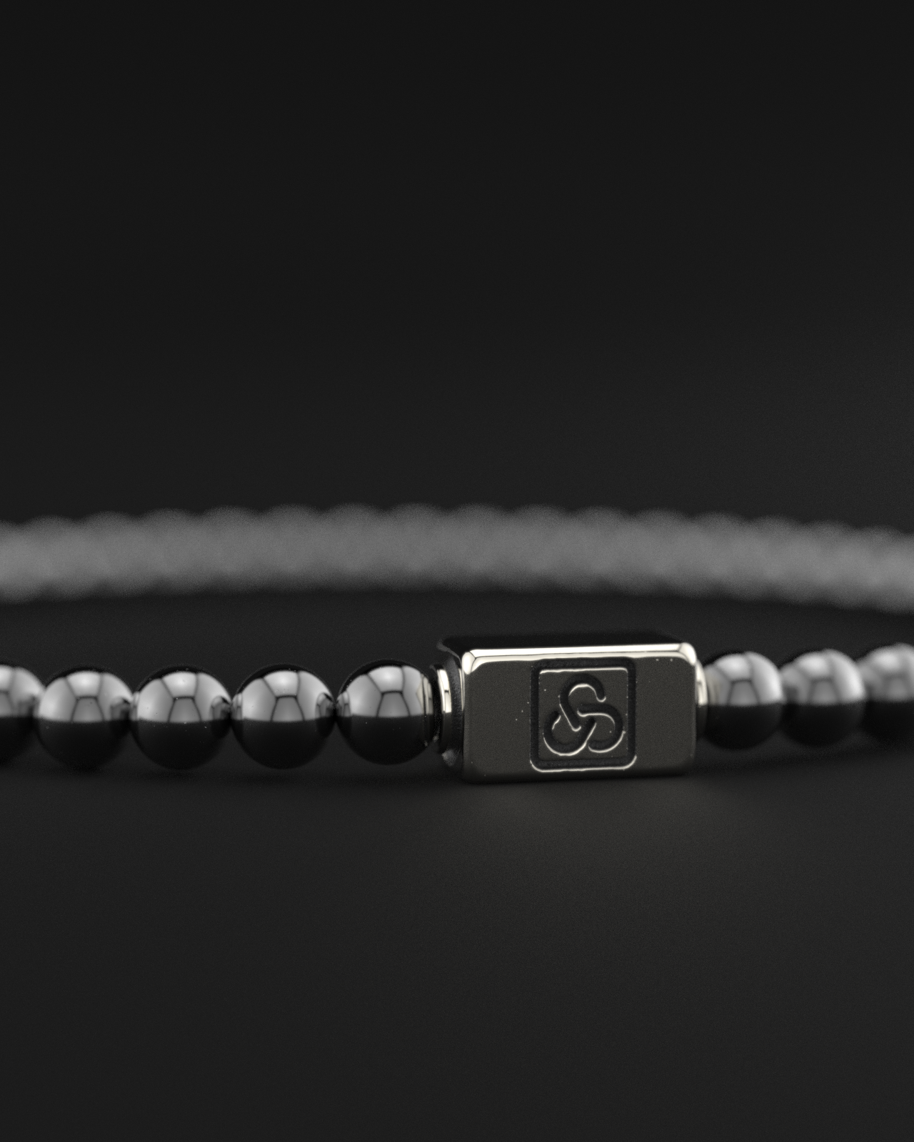 Hematite Bracelet 4mm | Essential