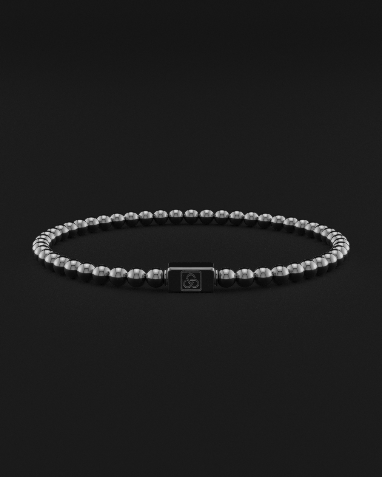 Hematite Bracelet 4mm | Essential