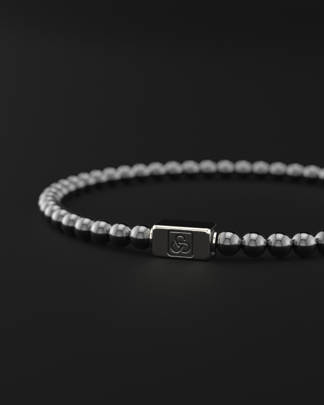 Hematite Bracelet 4mm | Essential