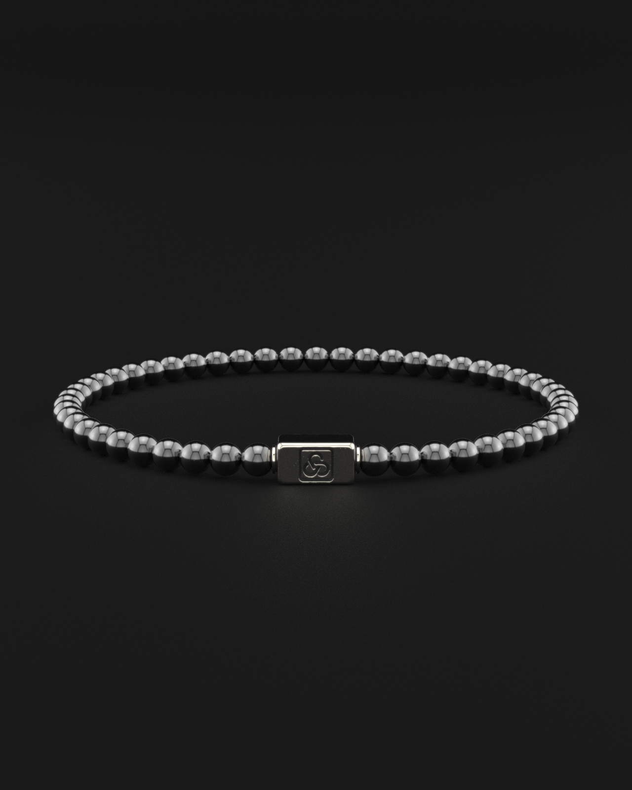 Hematite Bracelet 4mm | Essential