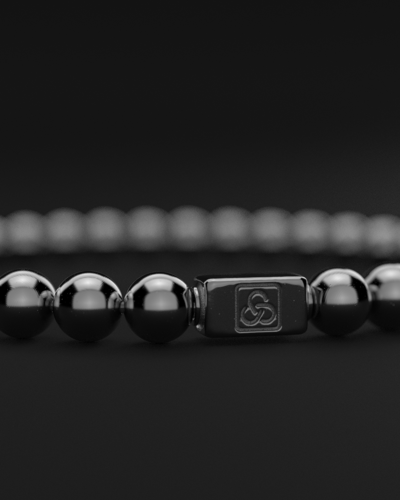 Hematite Bracelet 6mm | Essential