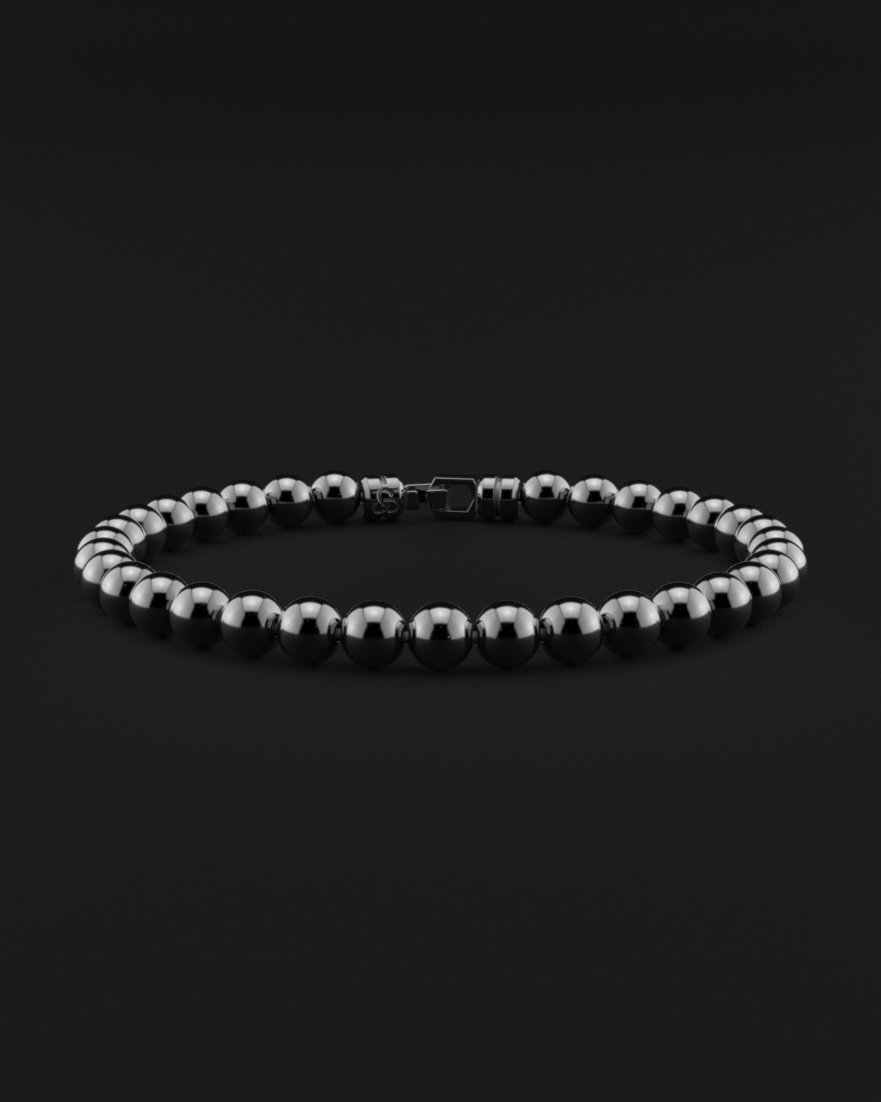 Hematite Bracelet 6mm | VERTEX