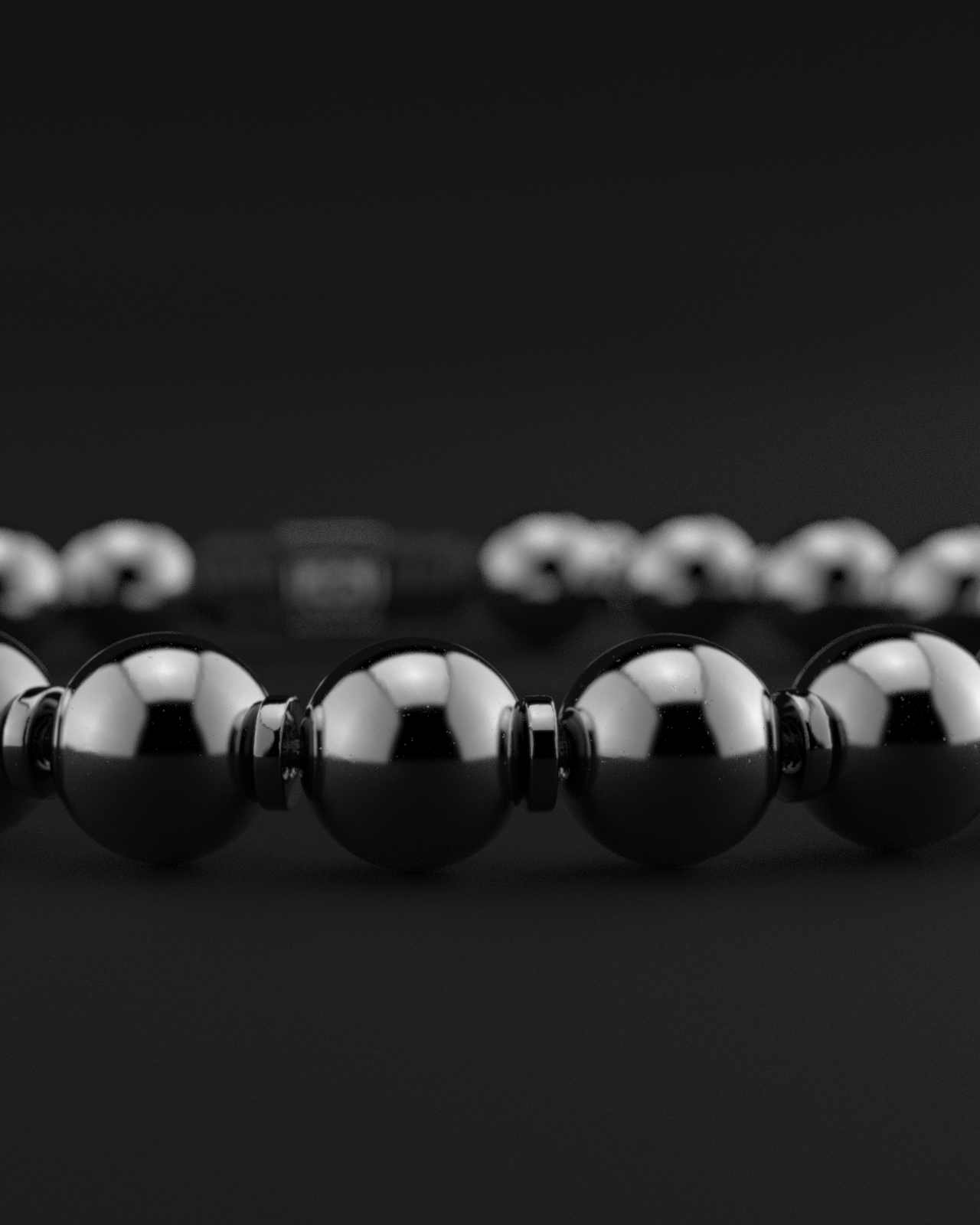 Hematite Bracelet 8mm | Prayer