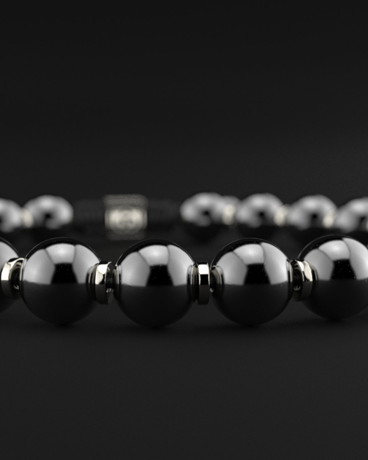 Hematite Bracelet 8mm | Prayer