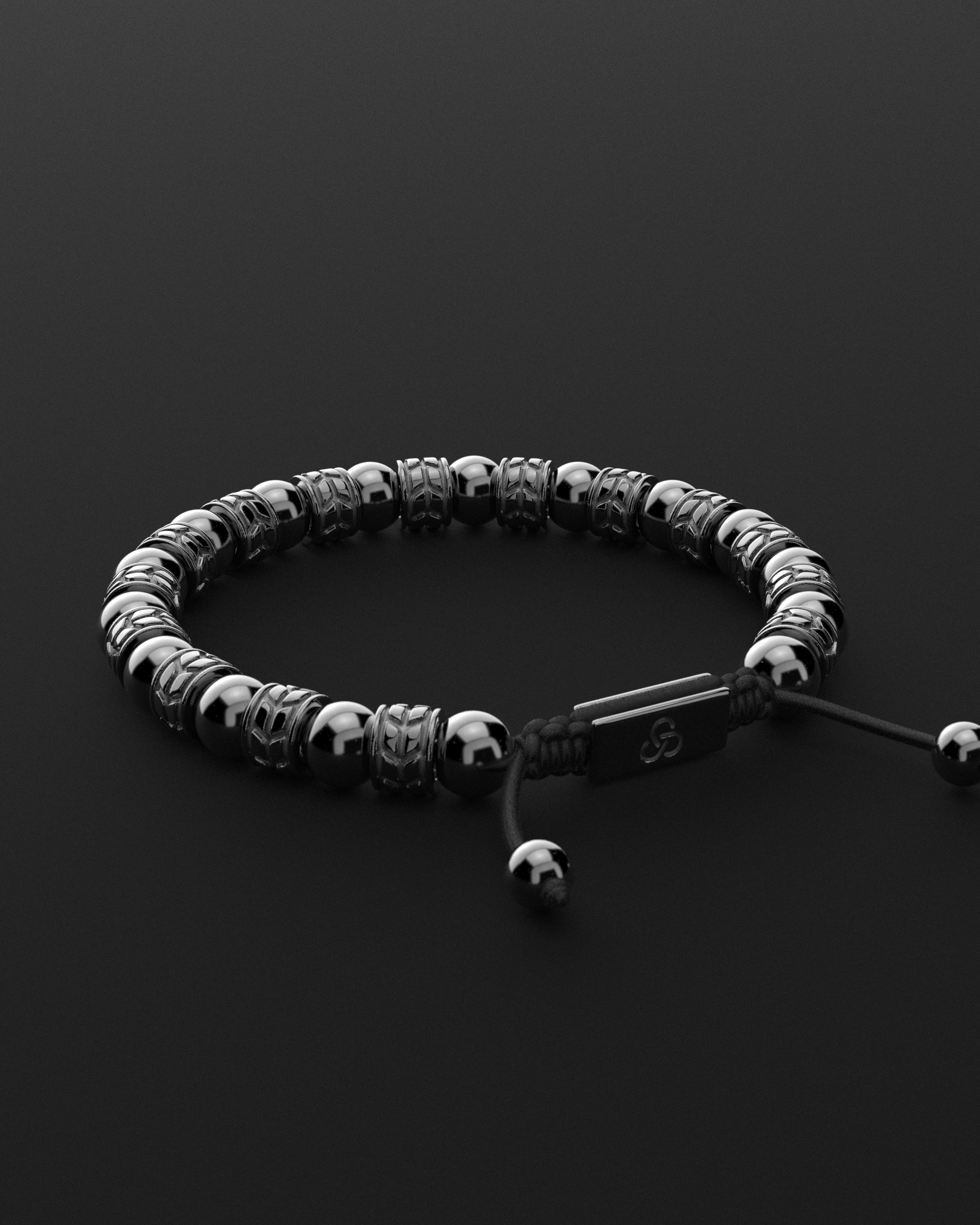 Hematite Bracelet 8mm | Royale