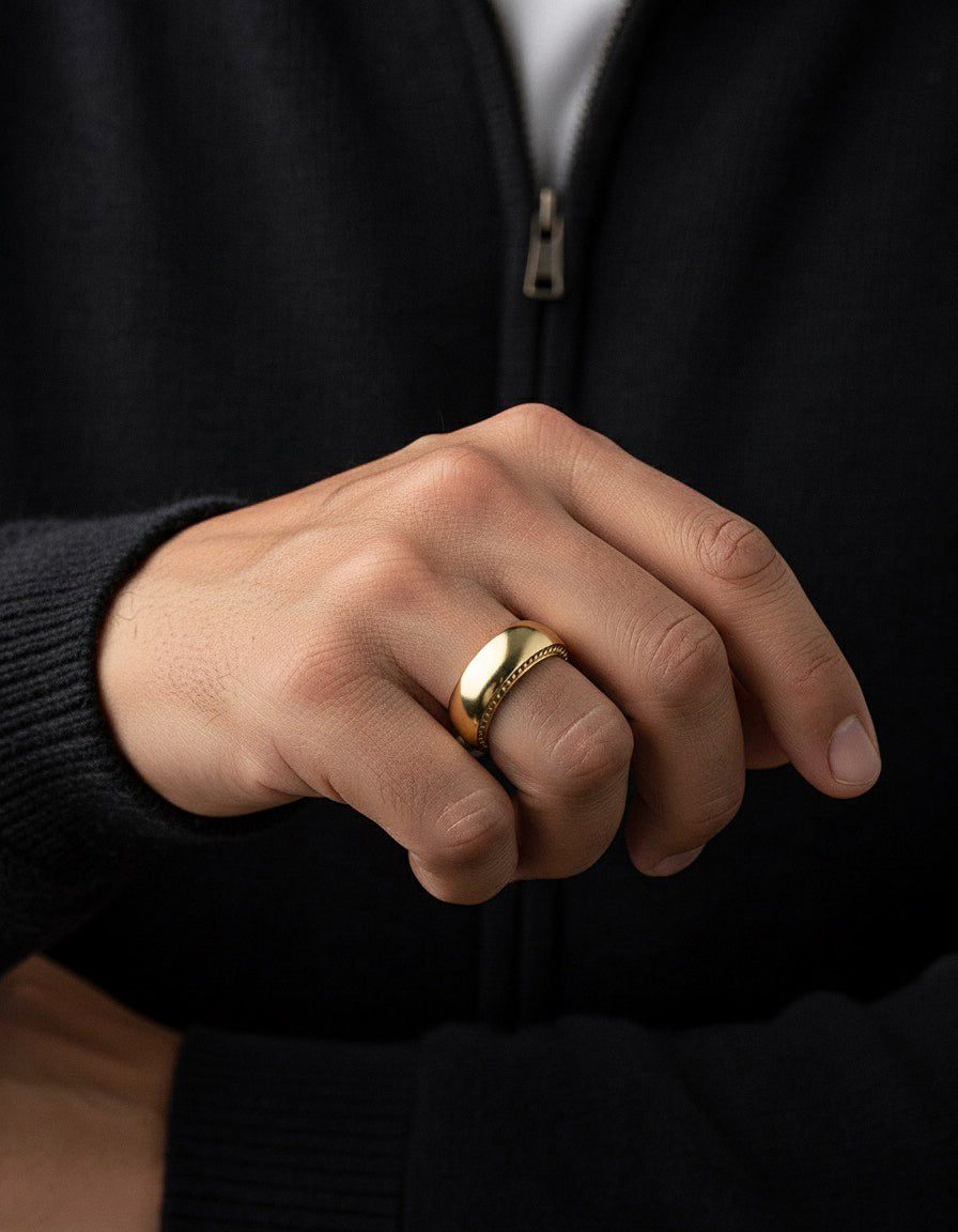 Pyramid Raw Ring