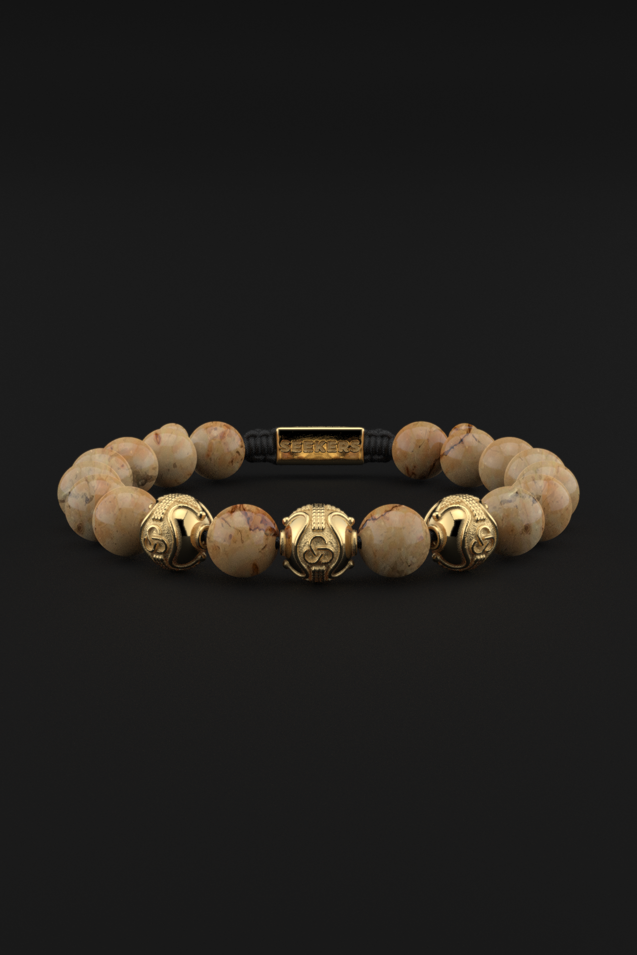 Jasper Bracelet 10mm | Premium