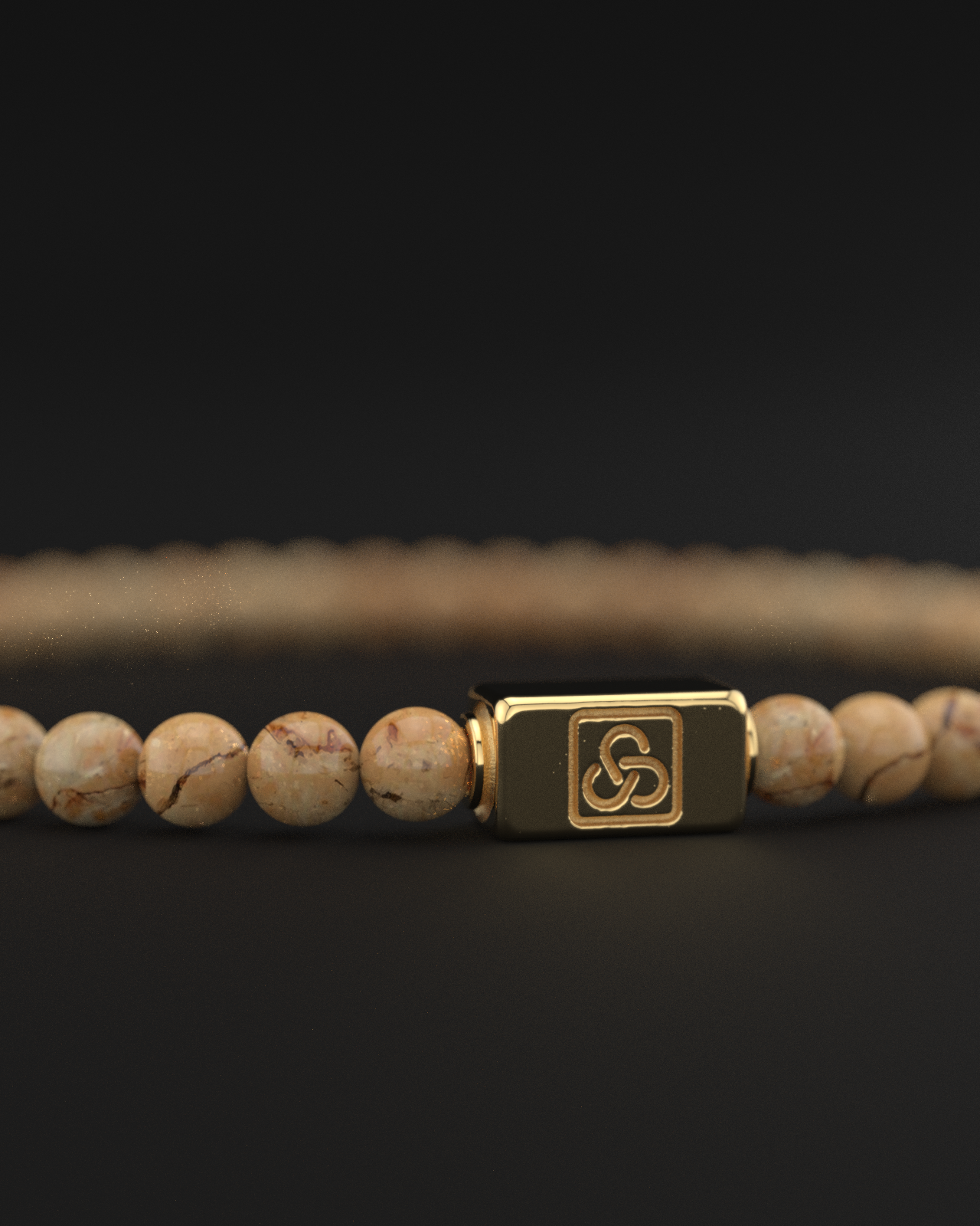 Jasper Bracelet 4mm | Essential