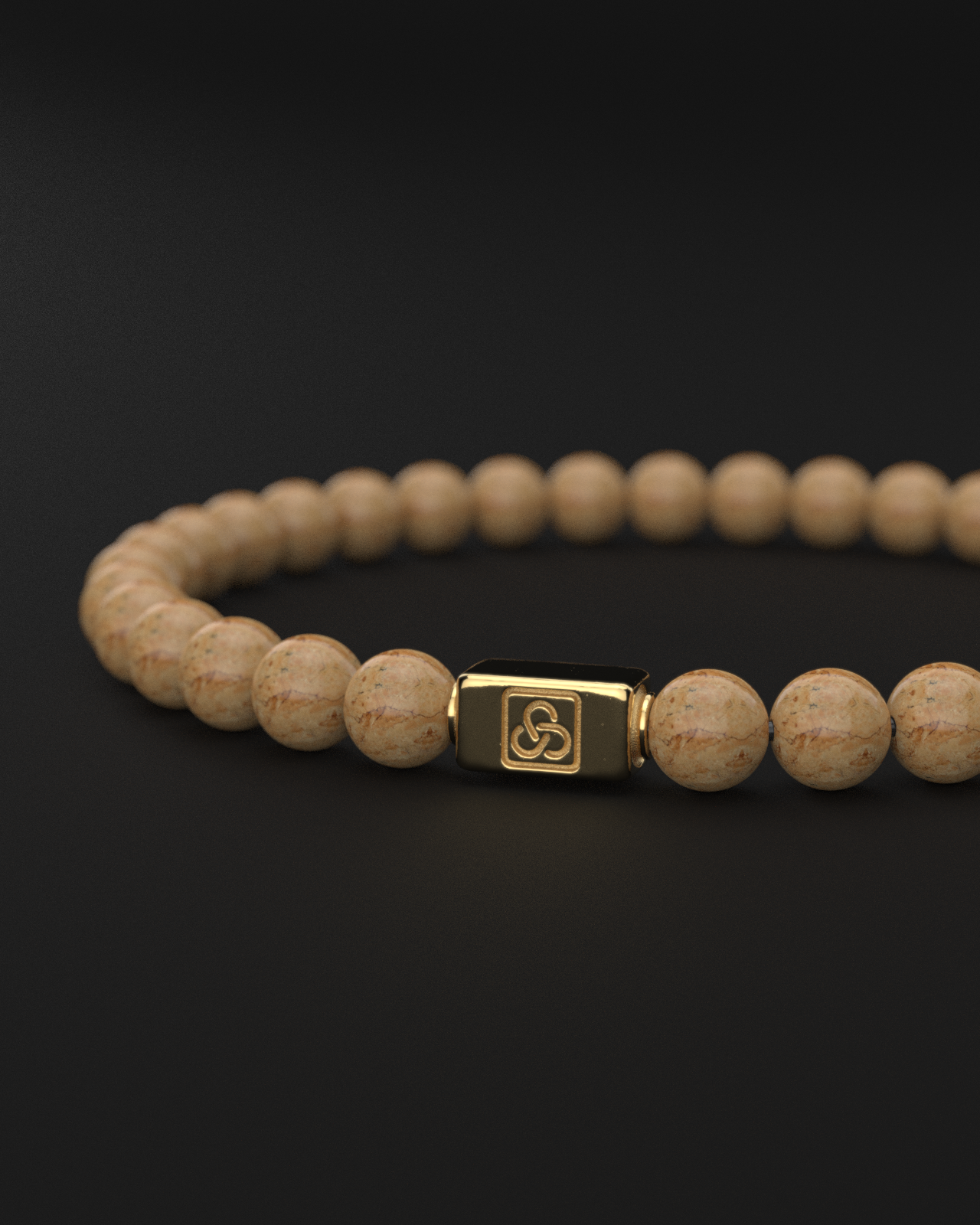 Jasper Bracelet 6mm | Essential