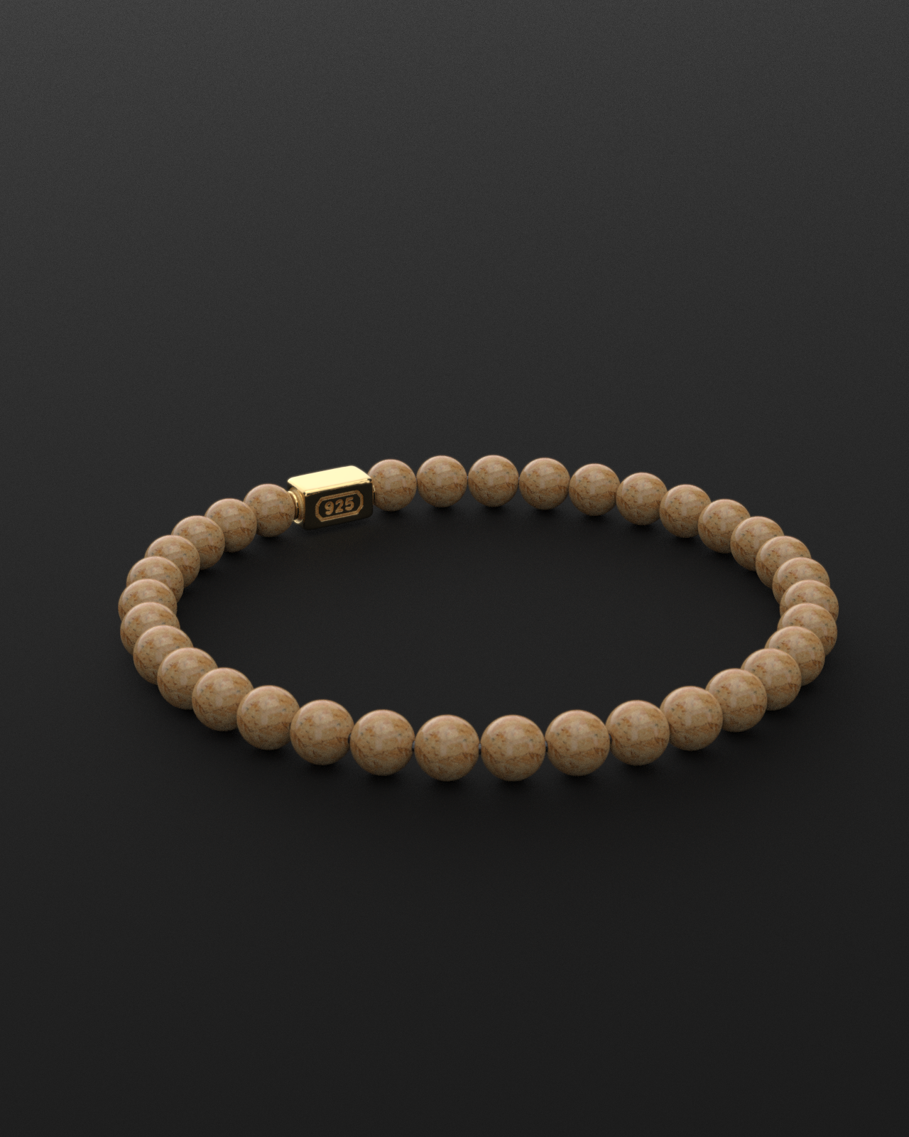 Jasper Bracelet 6mm | Essential