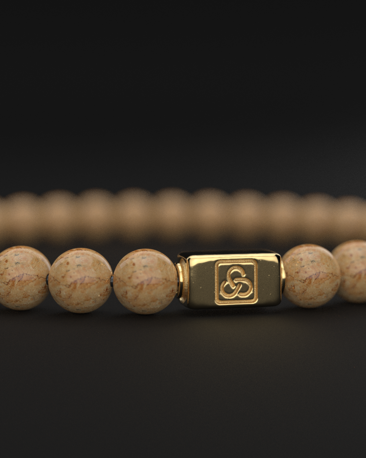 Jasper Bracelet 6mm | Essential