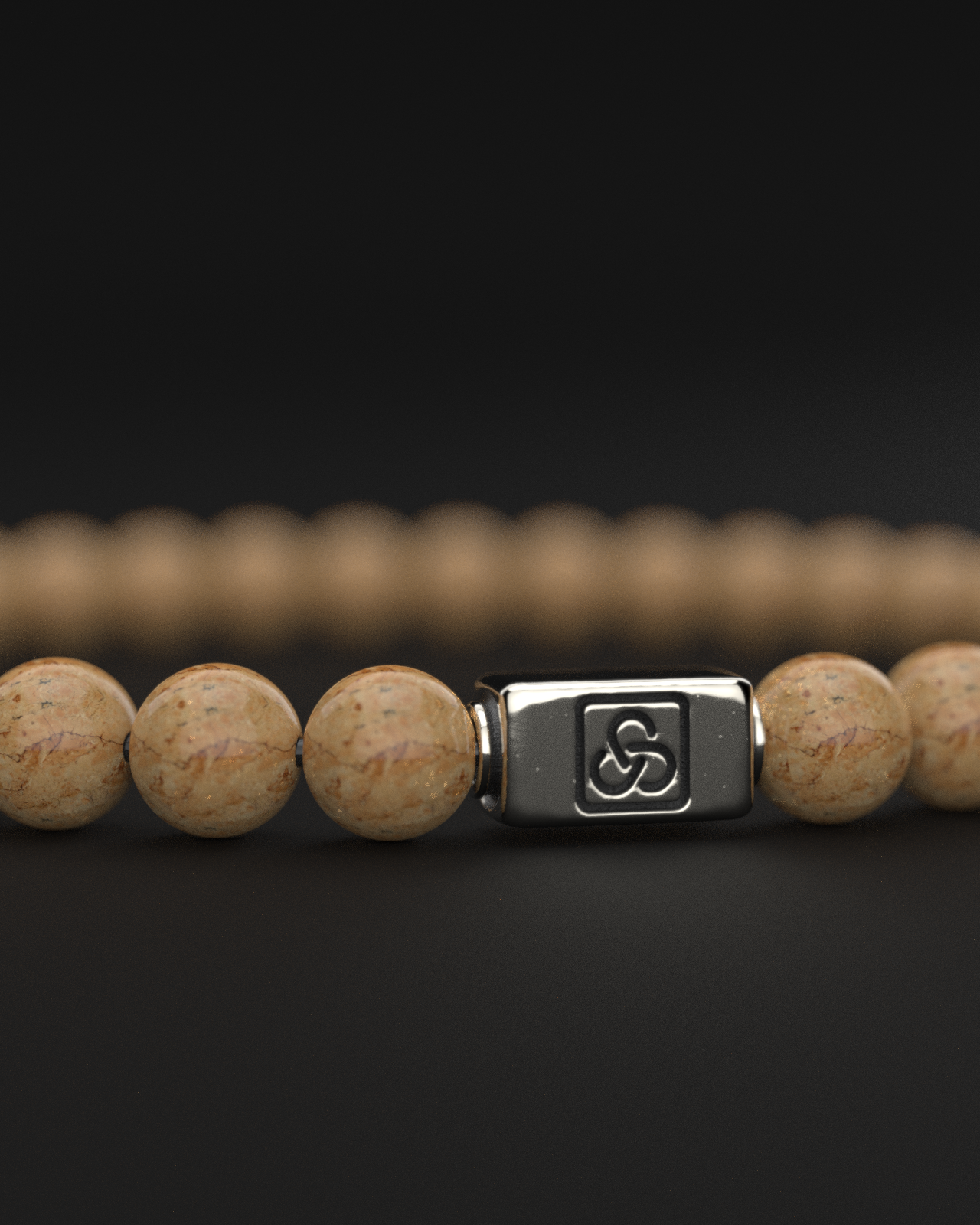 Jasper Bracelet 6mm | Essential