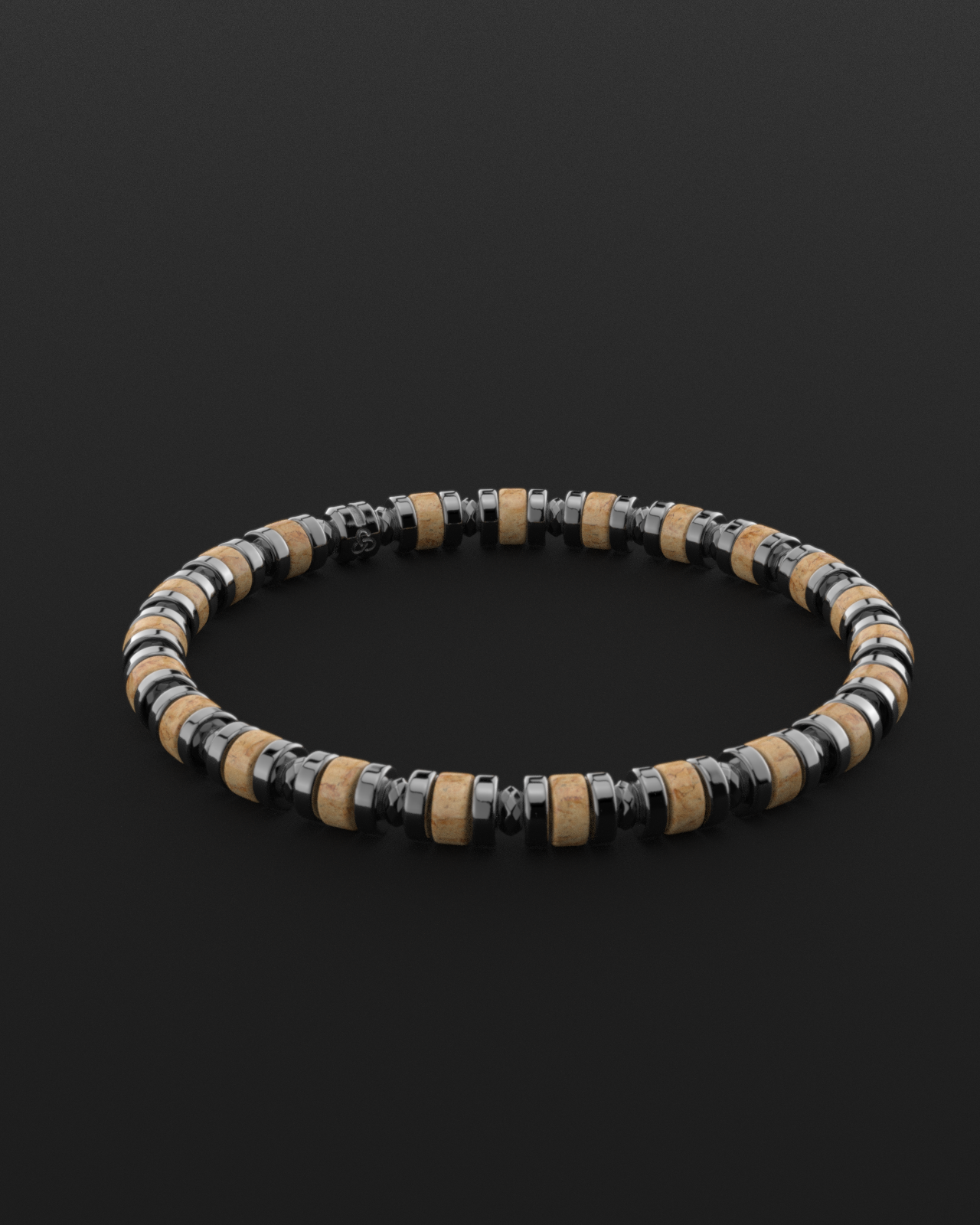 Jasper Bracelet 6mm | Spacer