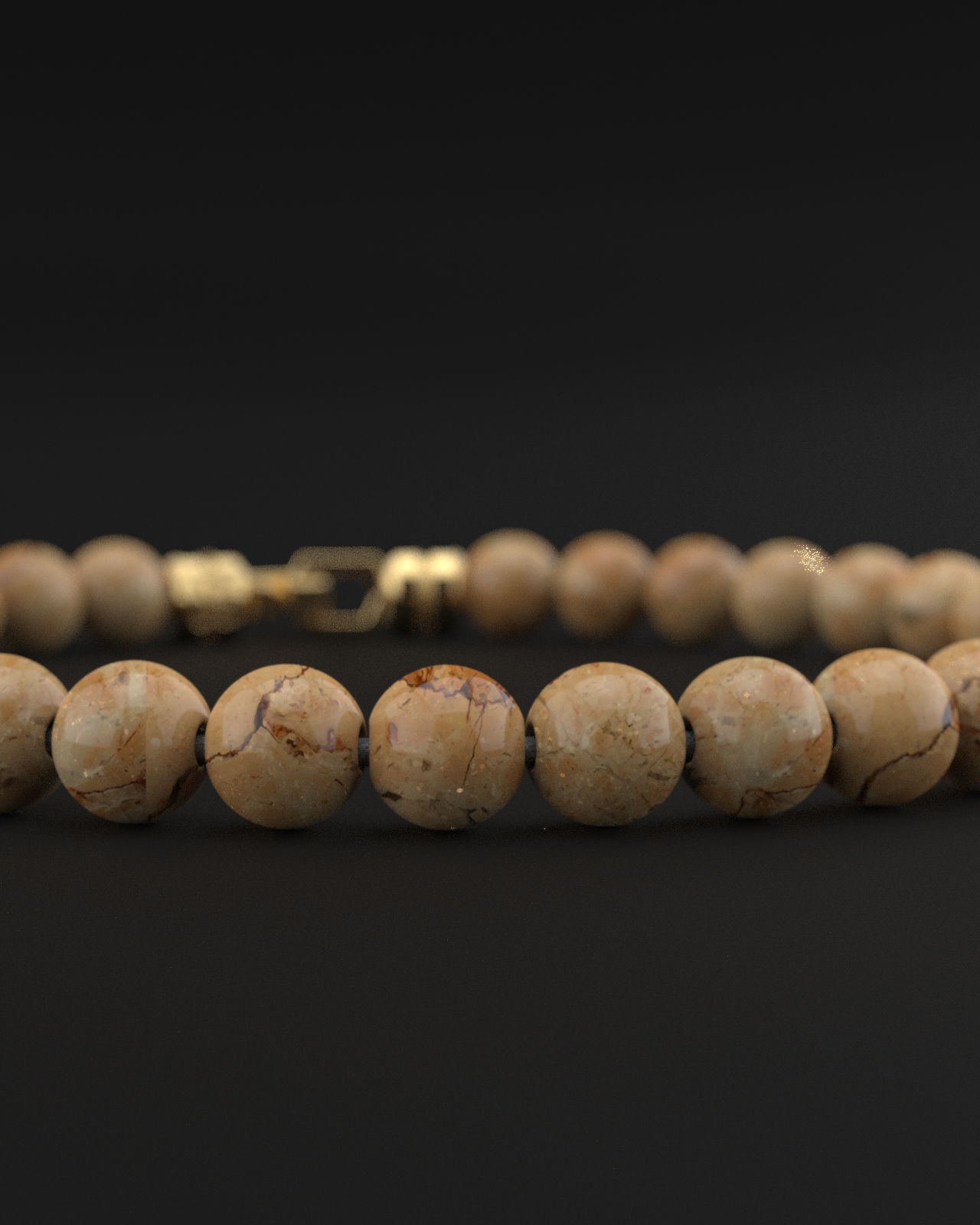 Jasper Bracelet 6mm | VERTEX