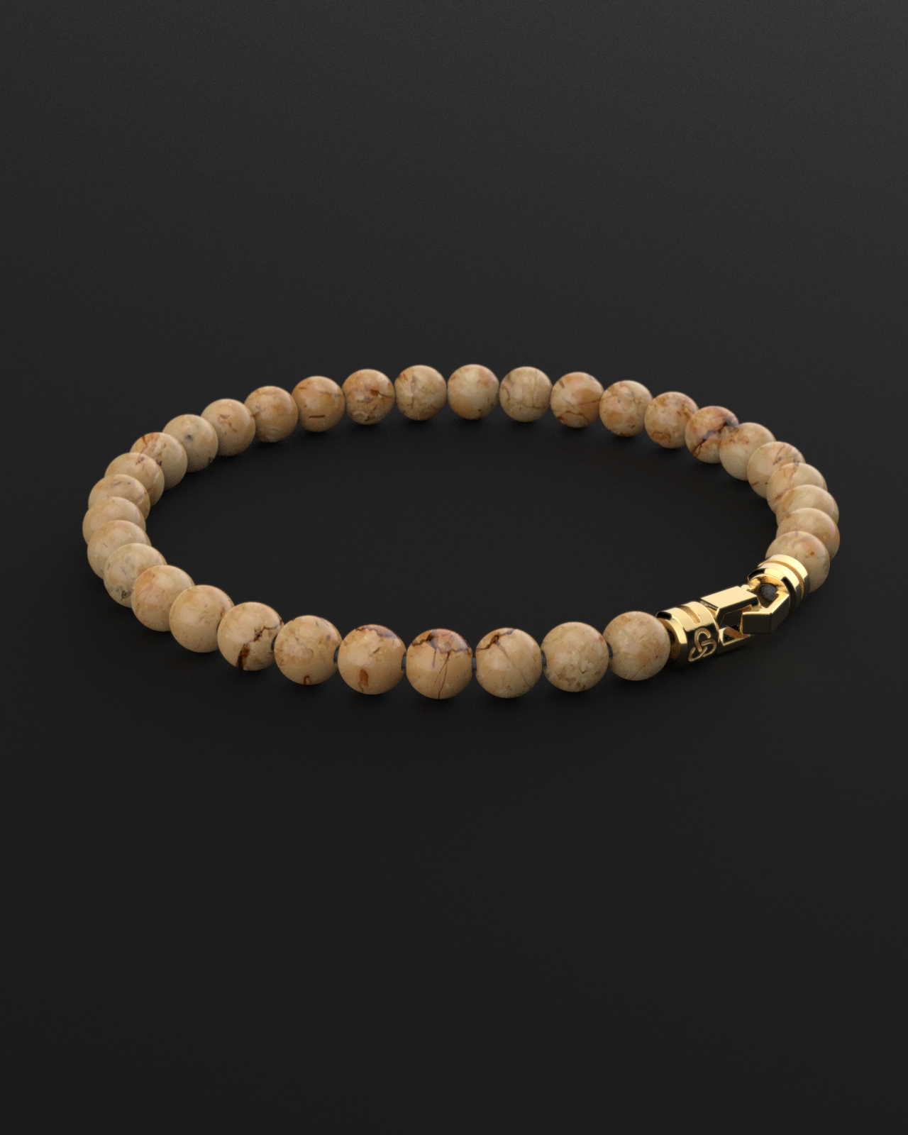 Jasper Bracelet 6mm | VERTEX