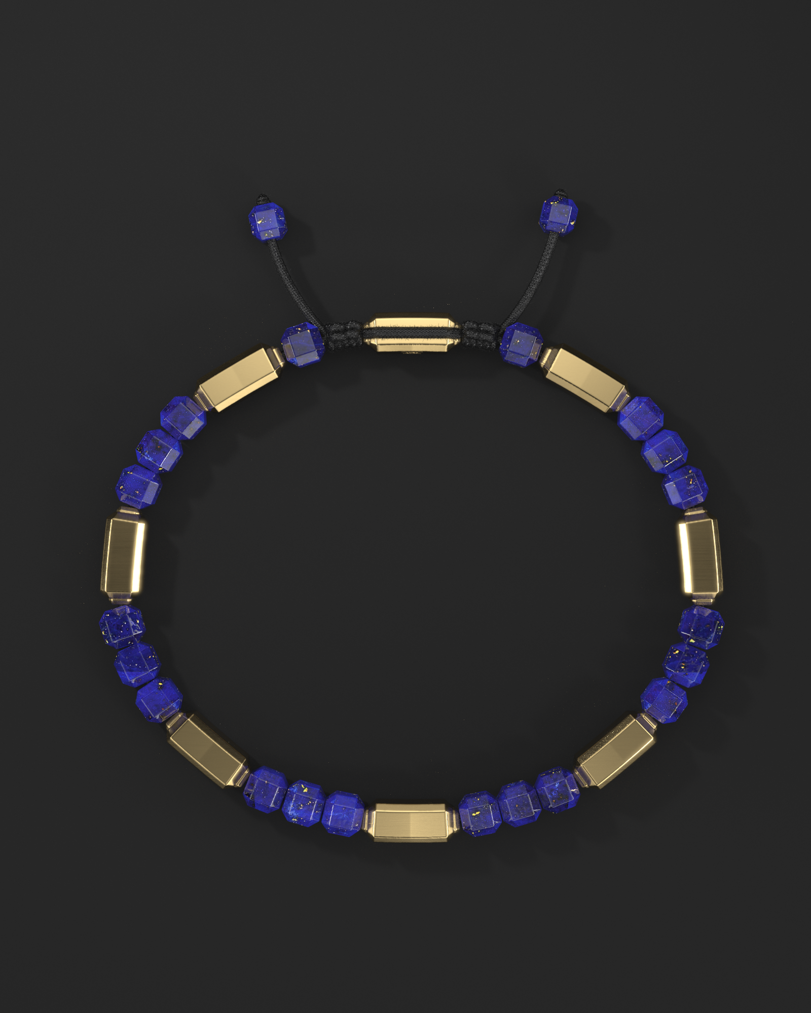 Lapis Lazuli Bracelet #2 5mm | Kubic