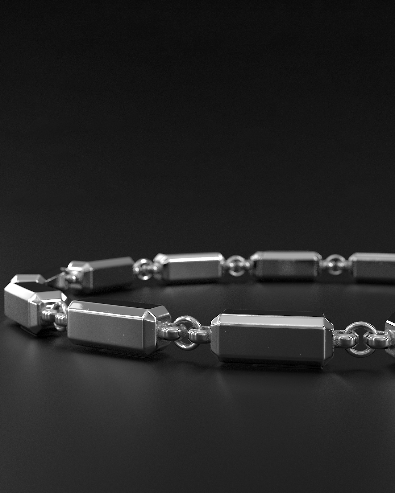 Link Bracelet #3 5mm | Kubic