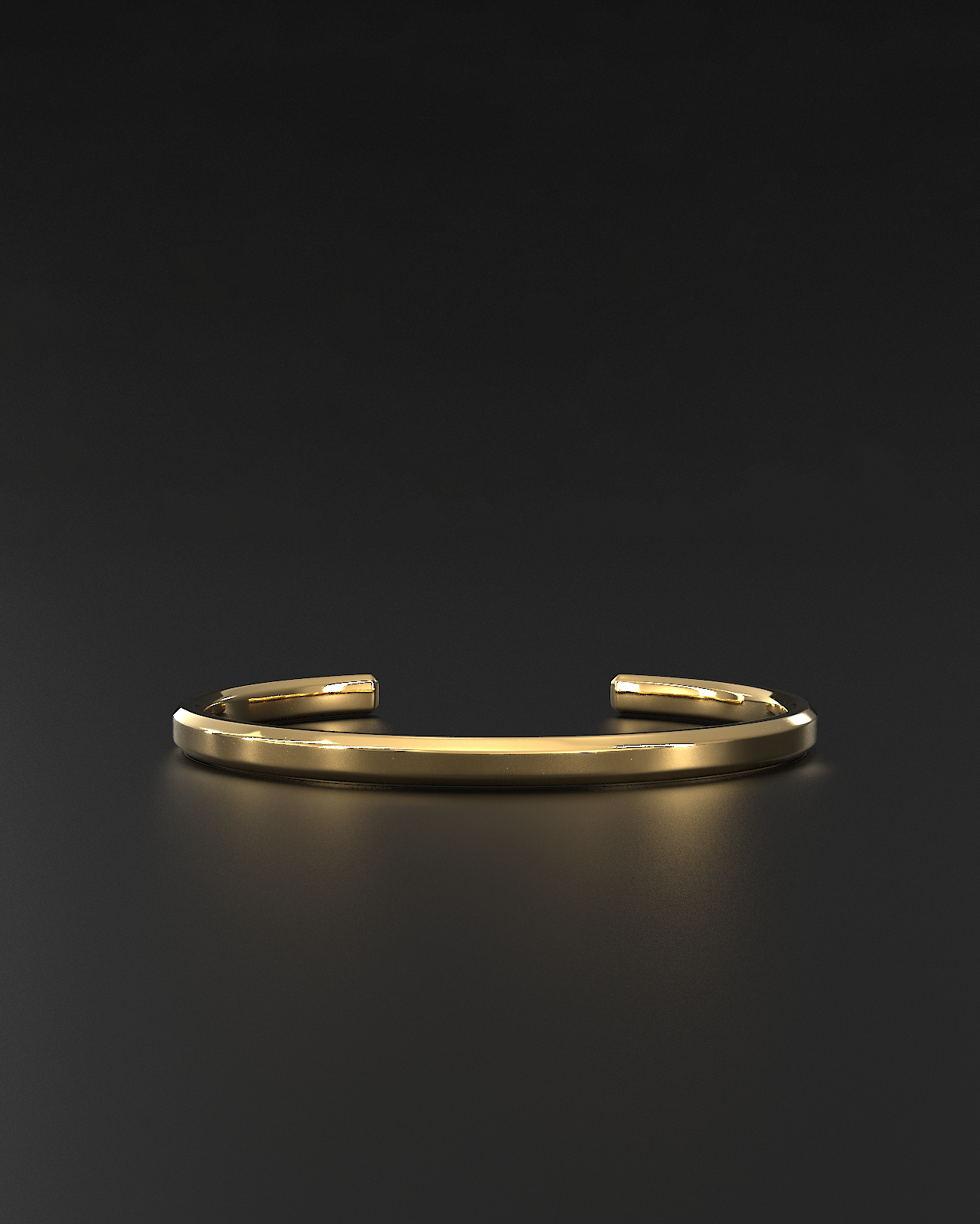 Cuff Bracelet #4 5mm | Kubic