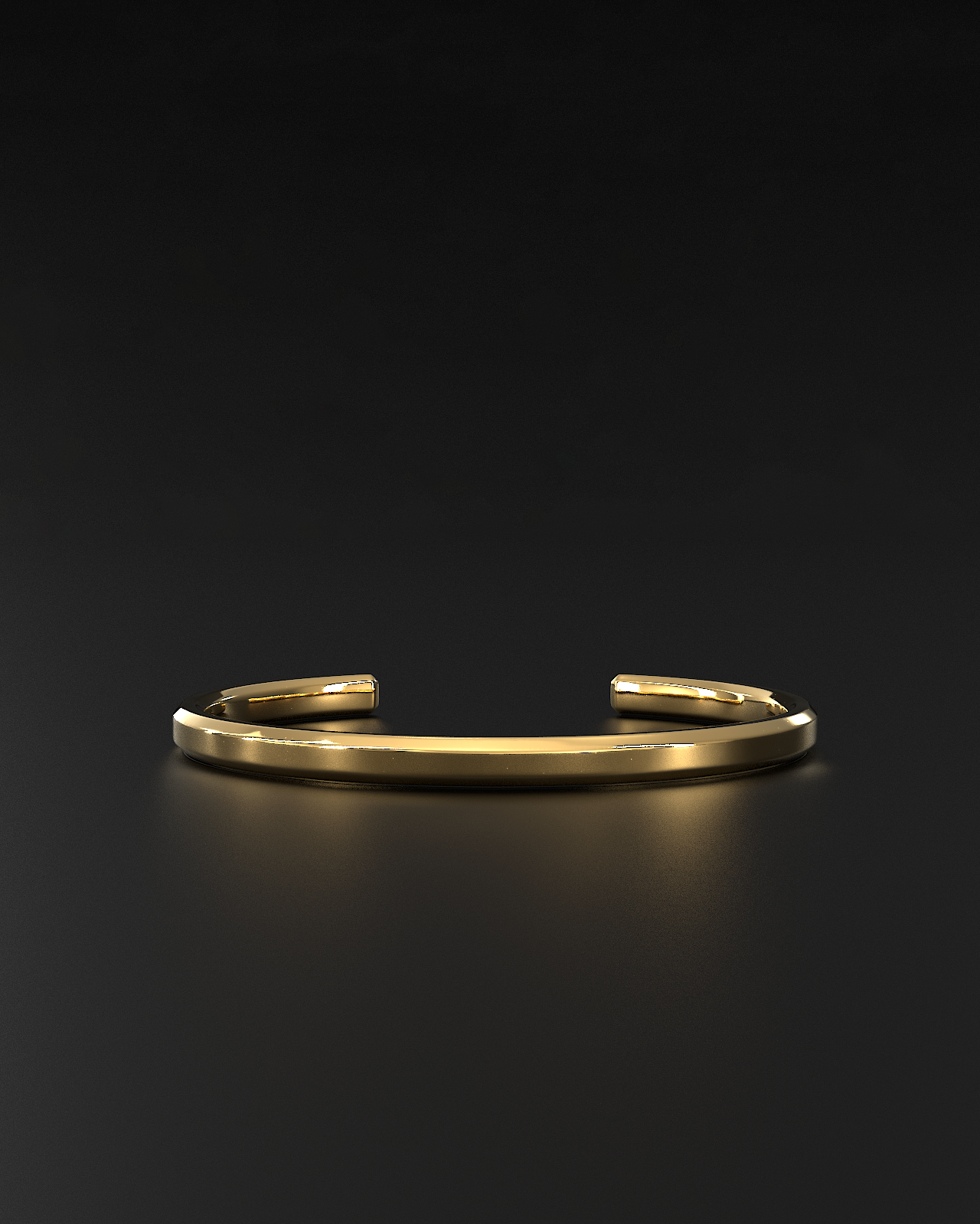 Cuff Bracelet #4 5mm | Kubic