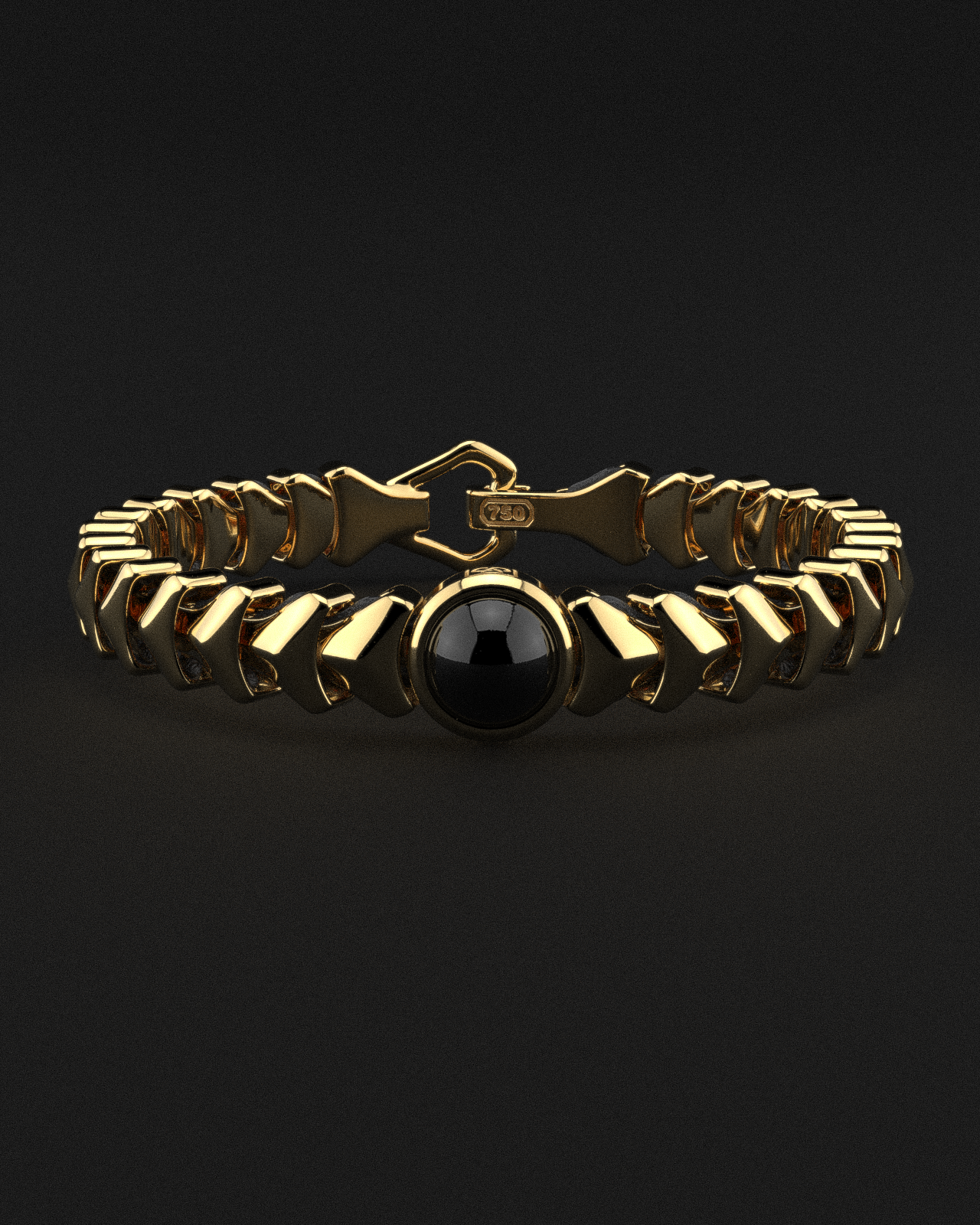 Bracelet en or massif 18 carats | Gloire