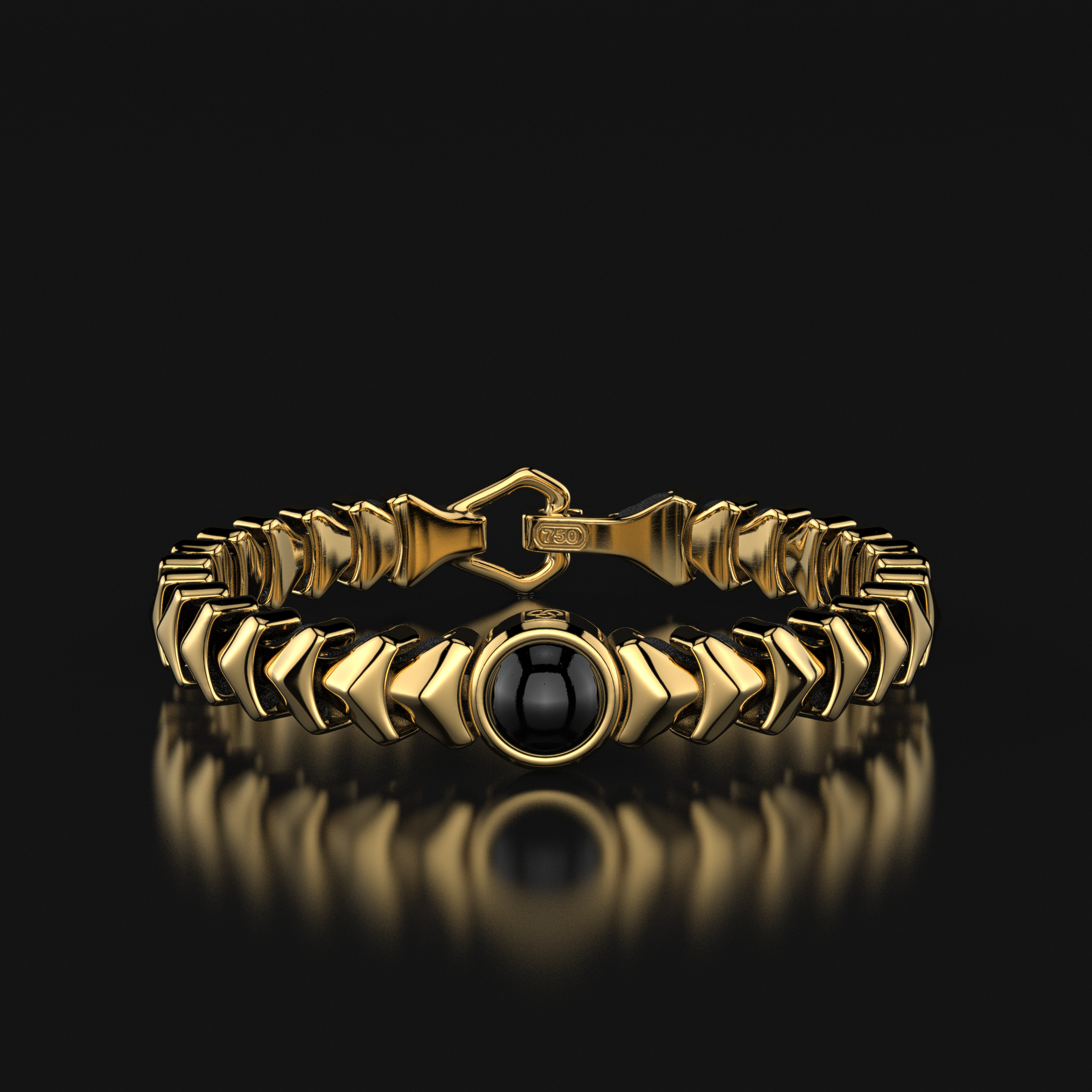 18k Solid Gold Bracelet | Kudos