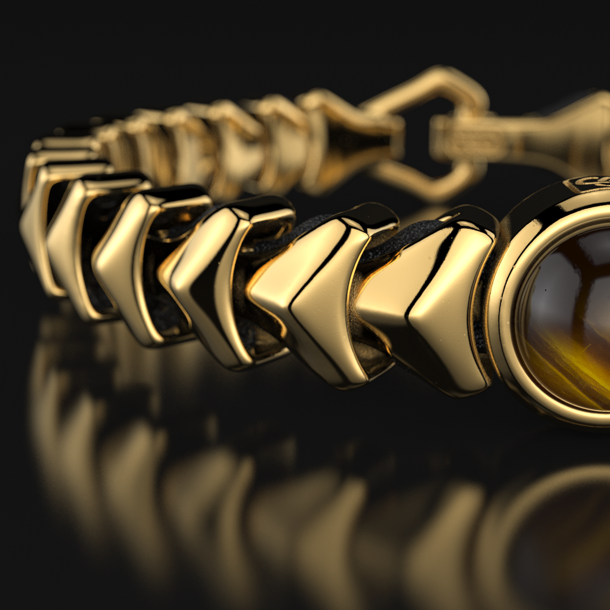 18k Solid Gold Bracelet | Kudos