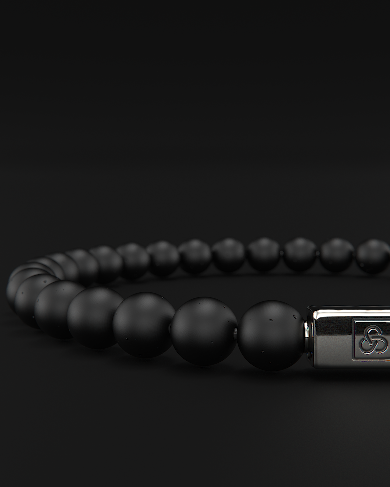 Pulsera de Ónix Mate 6mm | Básico