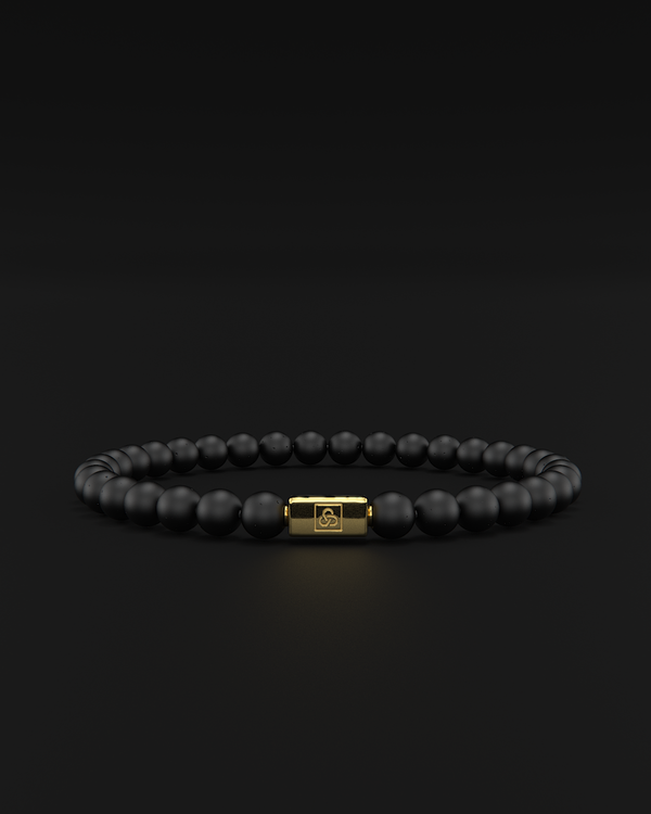 Onyx Matte Bracelet 6mm | Essential