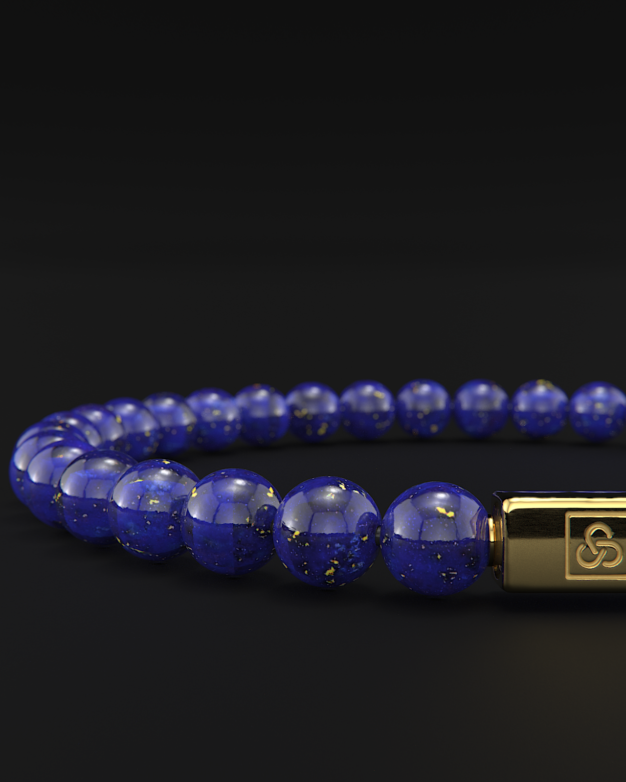 Pulsera Lapislázuli 6mm | Básico