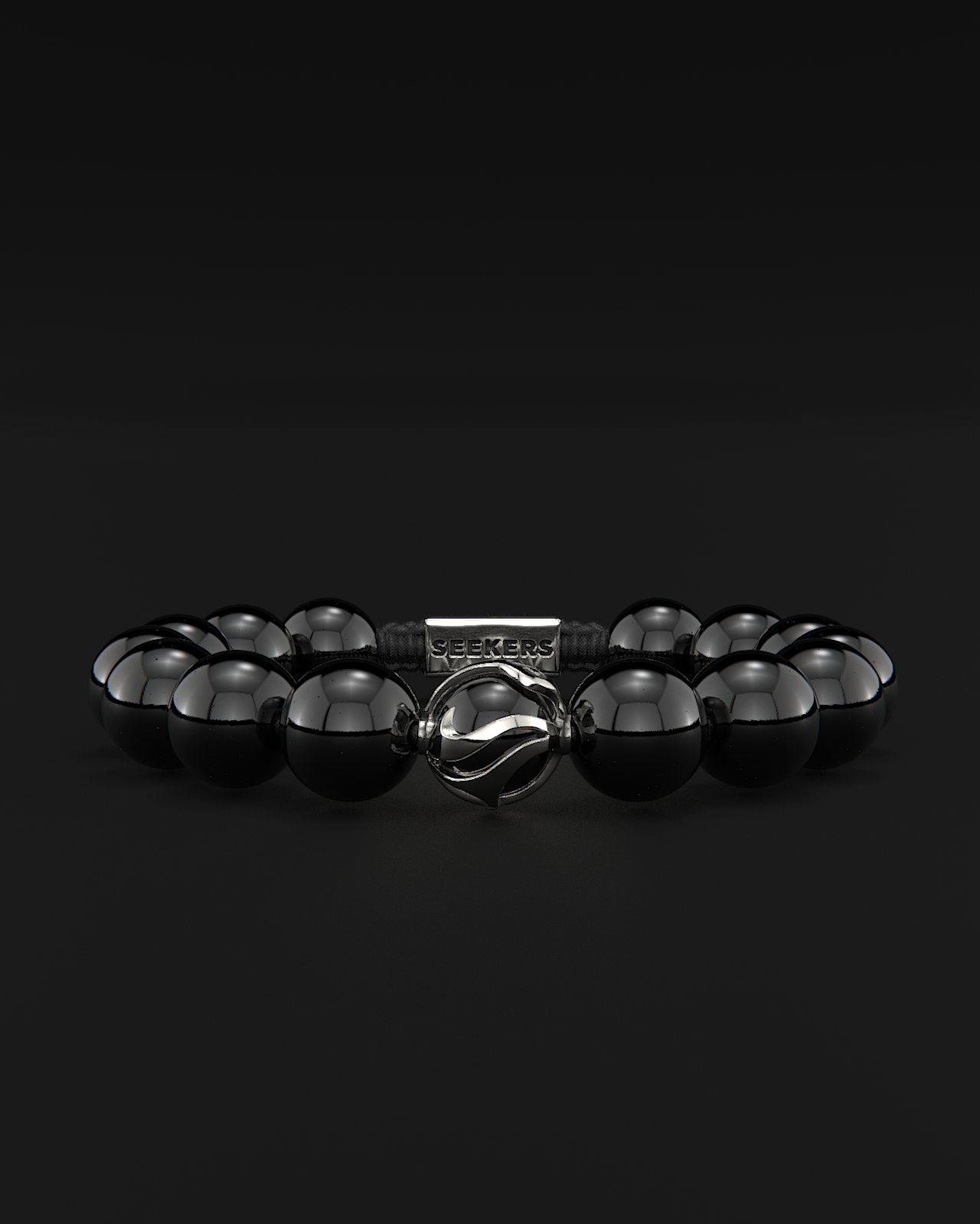 Onyx Bracelet 12mm | Waves