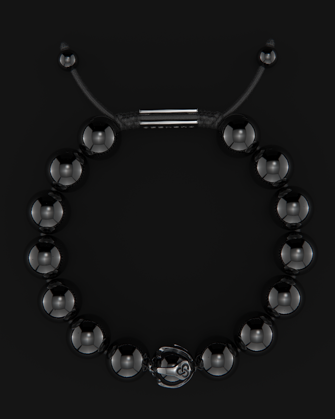 Onyx Bracelet 12mm | Waves