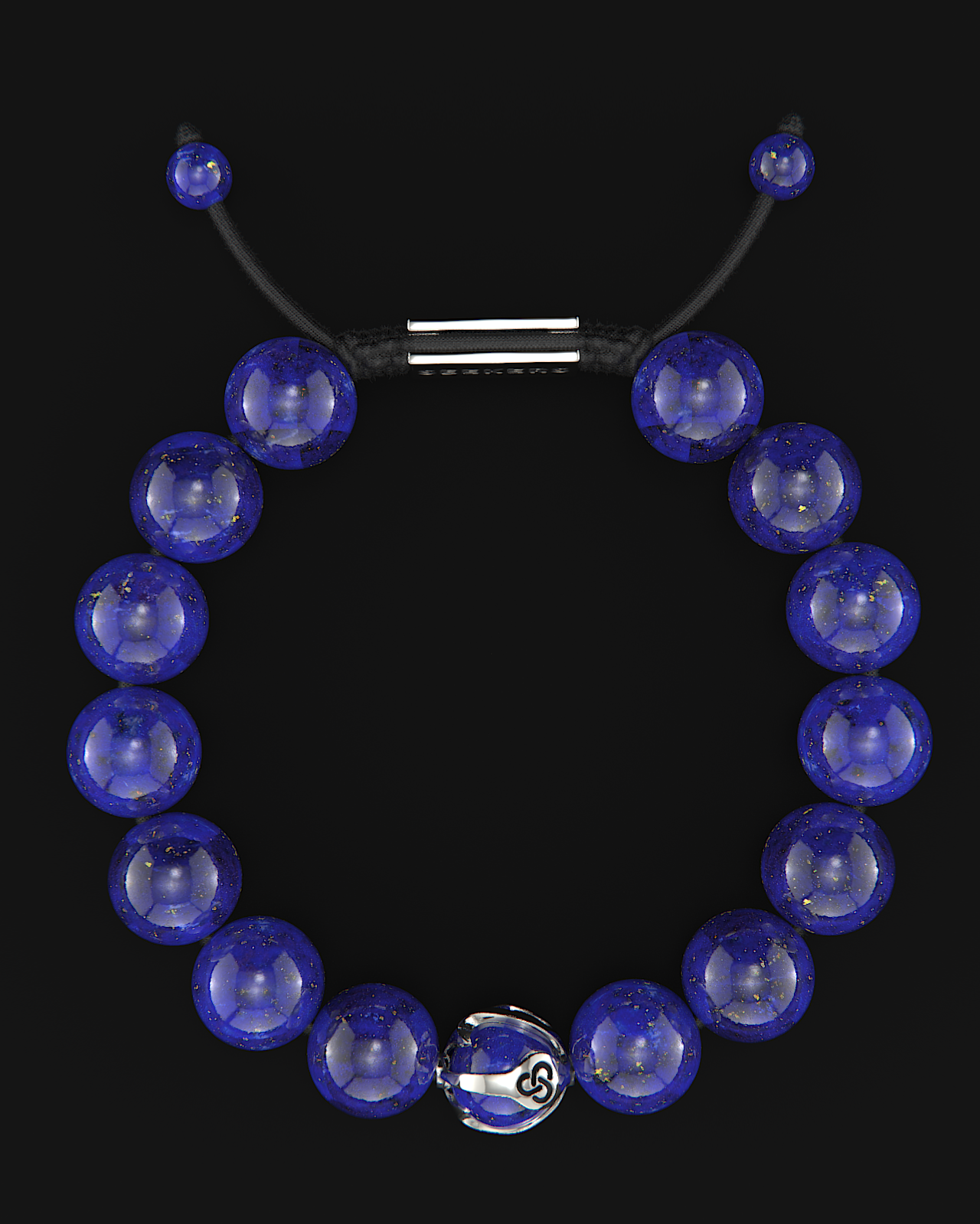 Pulsera Lapislázuli 12mm | Ondas