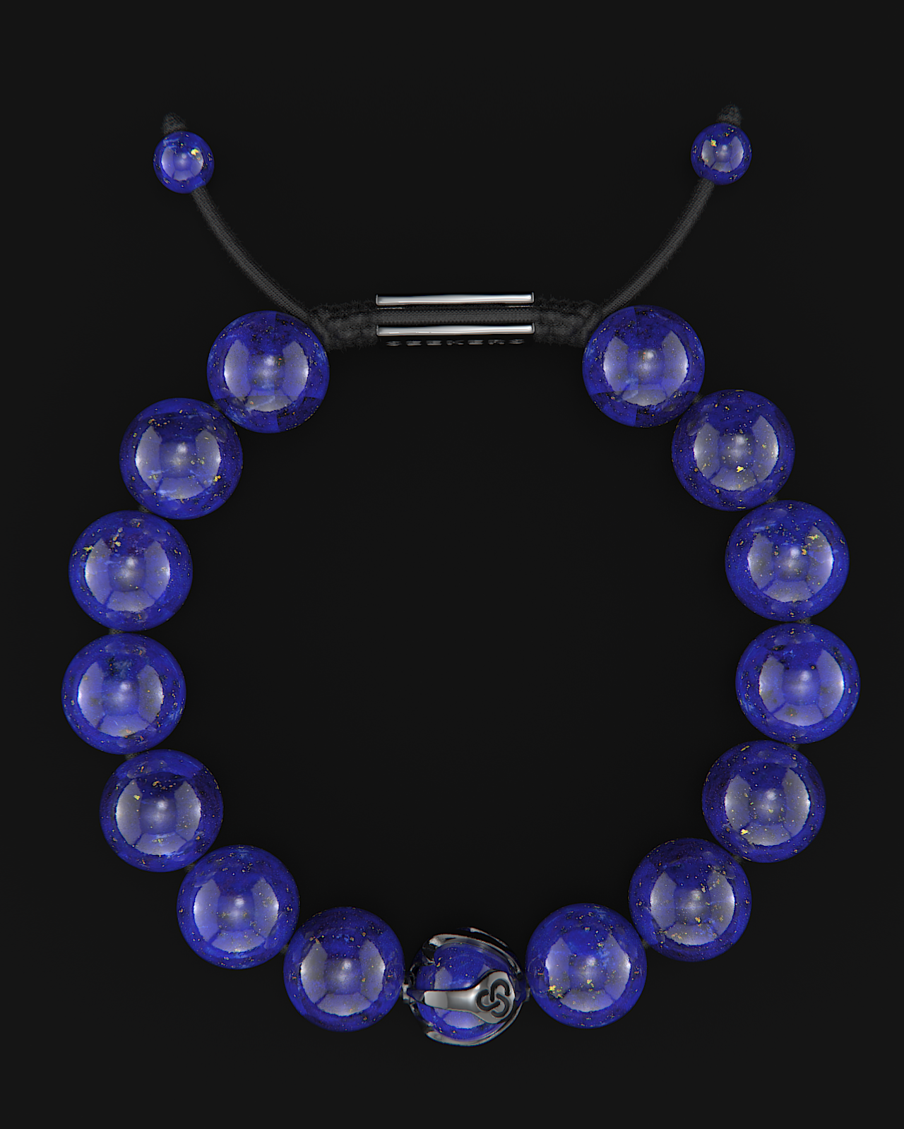 Pulsera Lapislázuli 12mm | Ondas