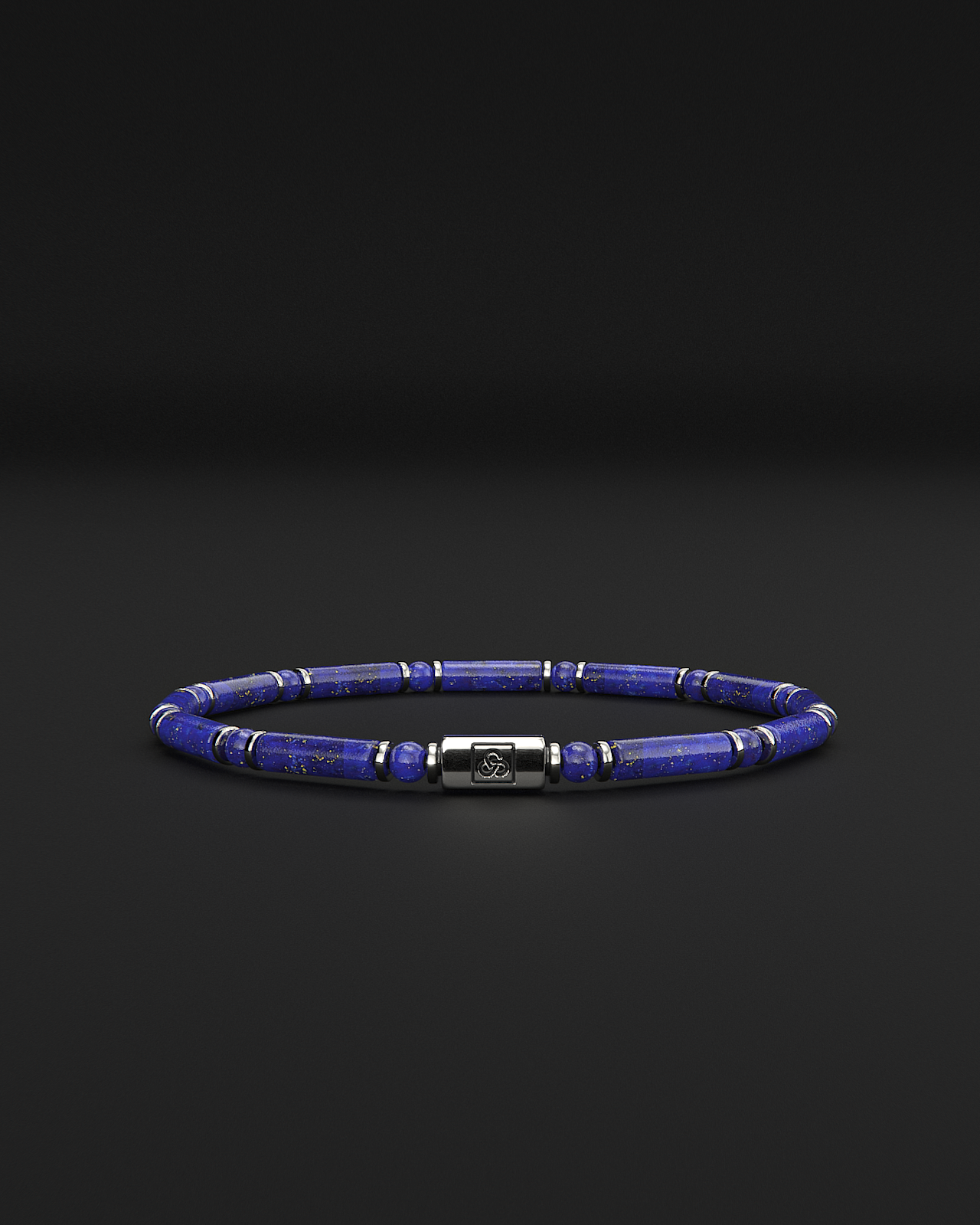 Bracciale in Lapis Lazuli + Tridacna 4mm | TUBO