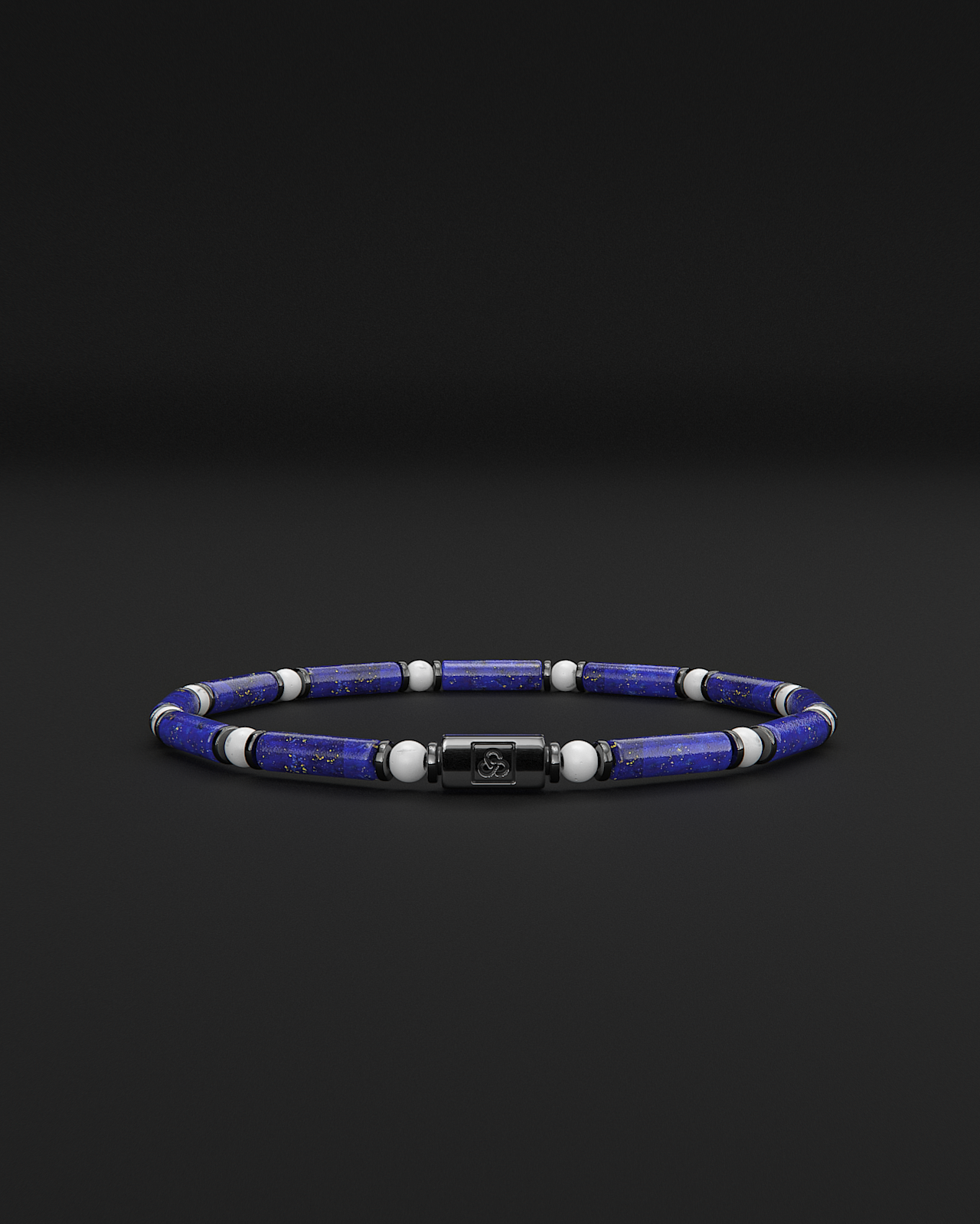 Pulsera de Lápiz Lázuli + Tridacna 4mm | TUBO